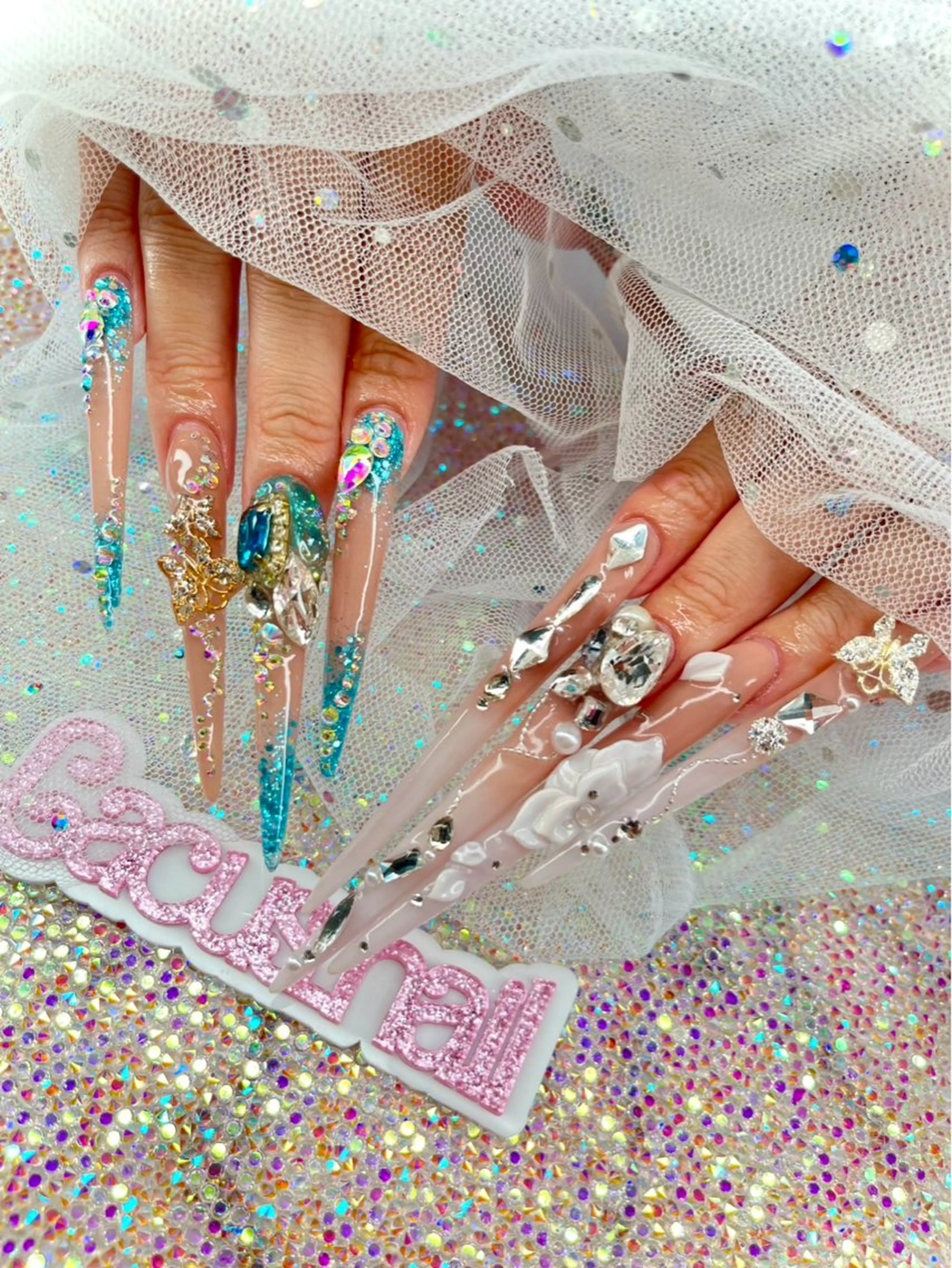 ネイル アートネイル スカルプネイル Nail Salon Lacusのネイルデザイン