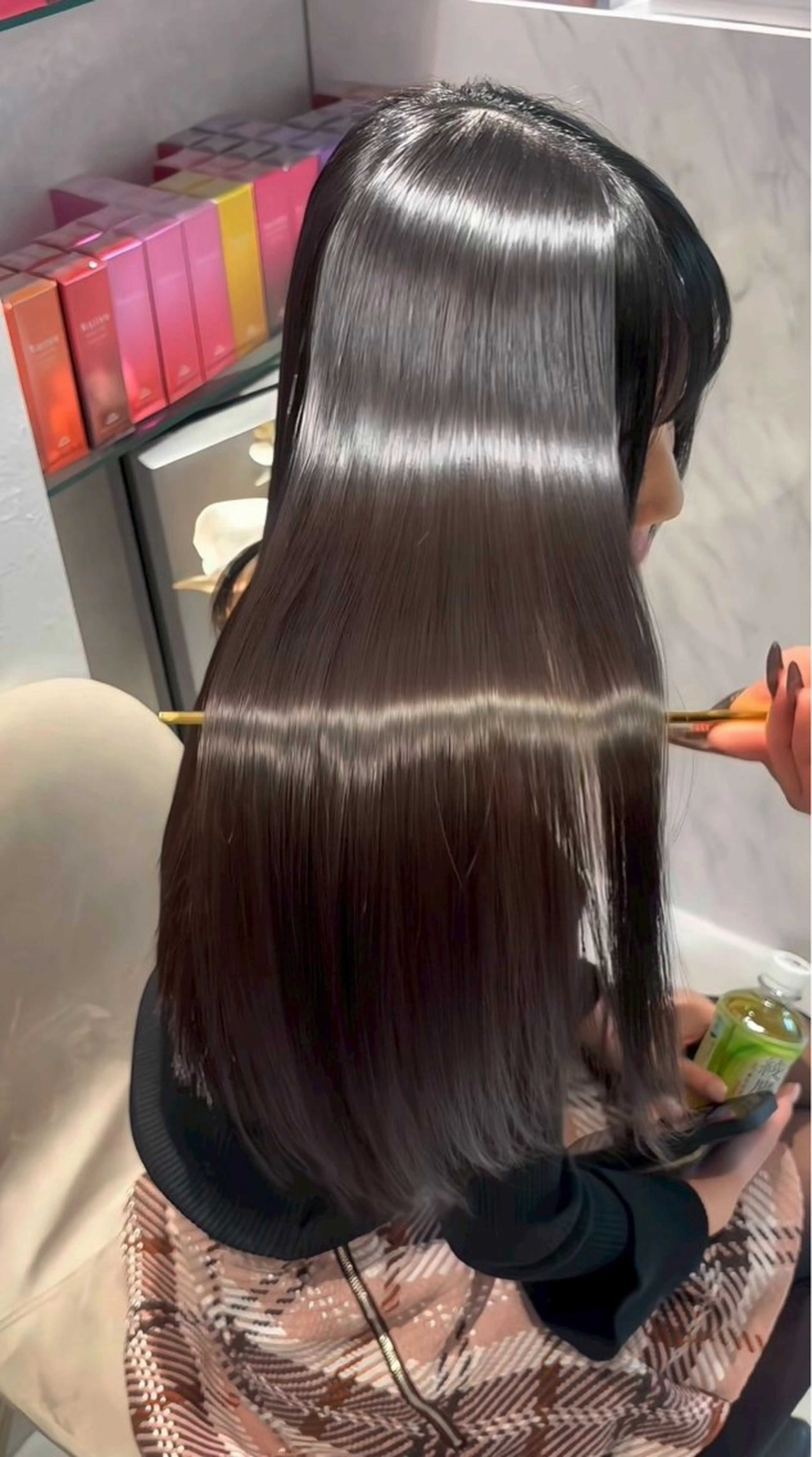 ロング ✨縮毛矯正特化✨️ /☀️若山竜生☀️のヘアスタイル