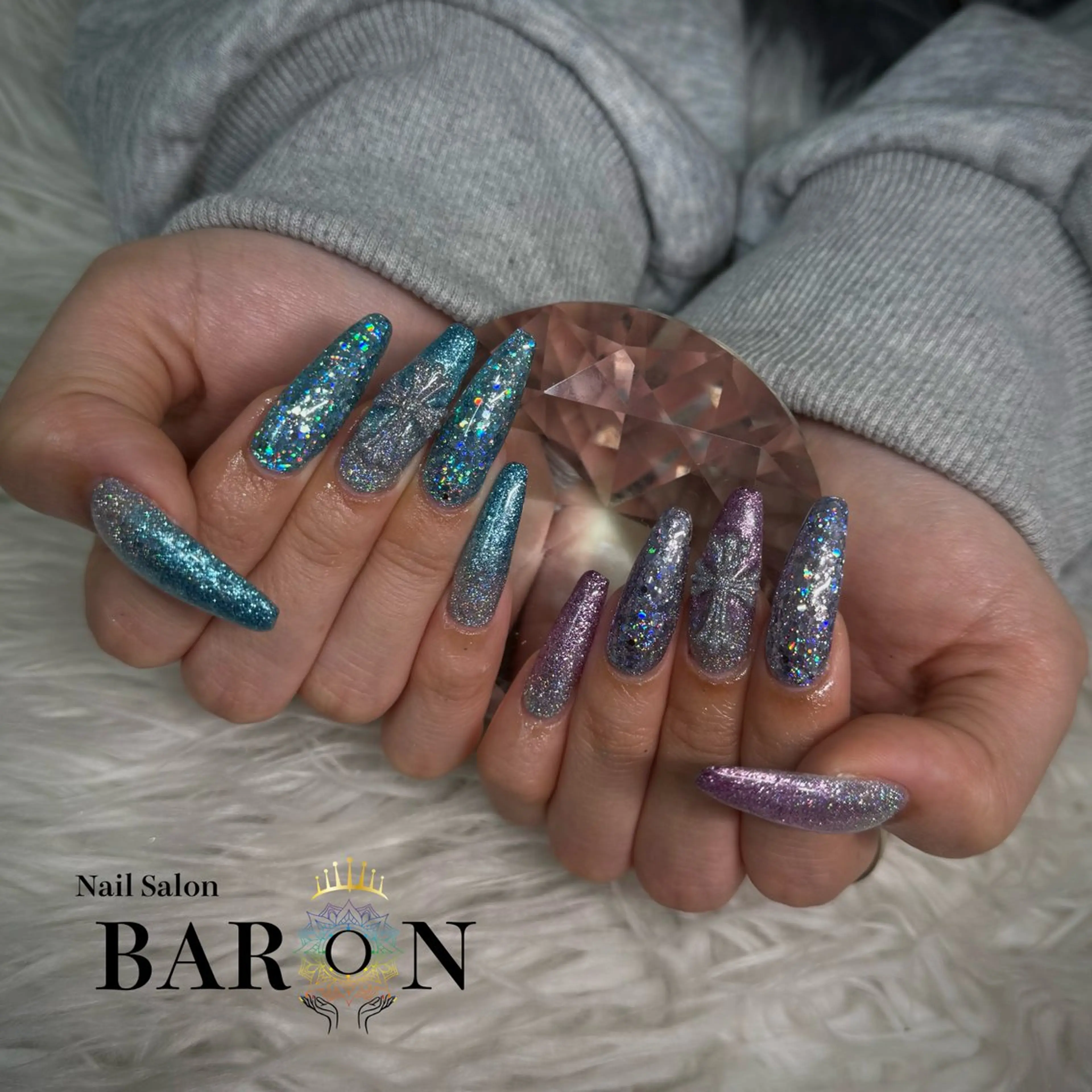 ネイル ハンドネイル YOSHINO ♛︎BARON♛︎のネイルデザイン