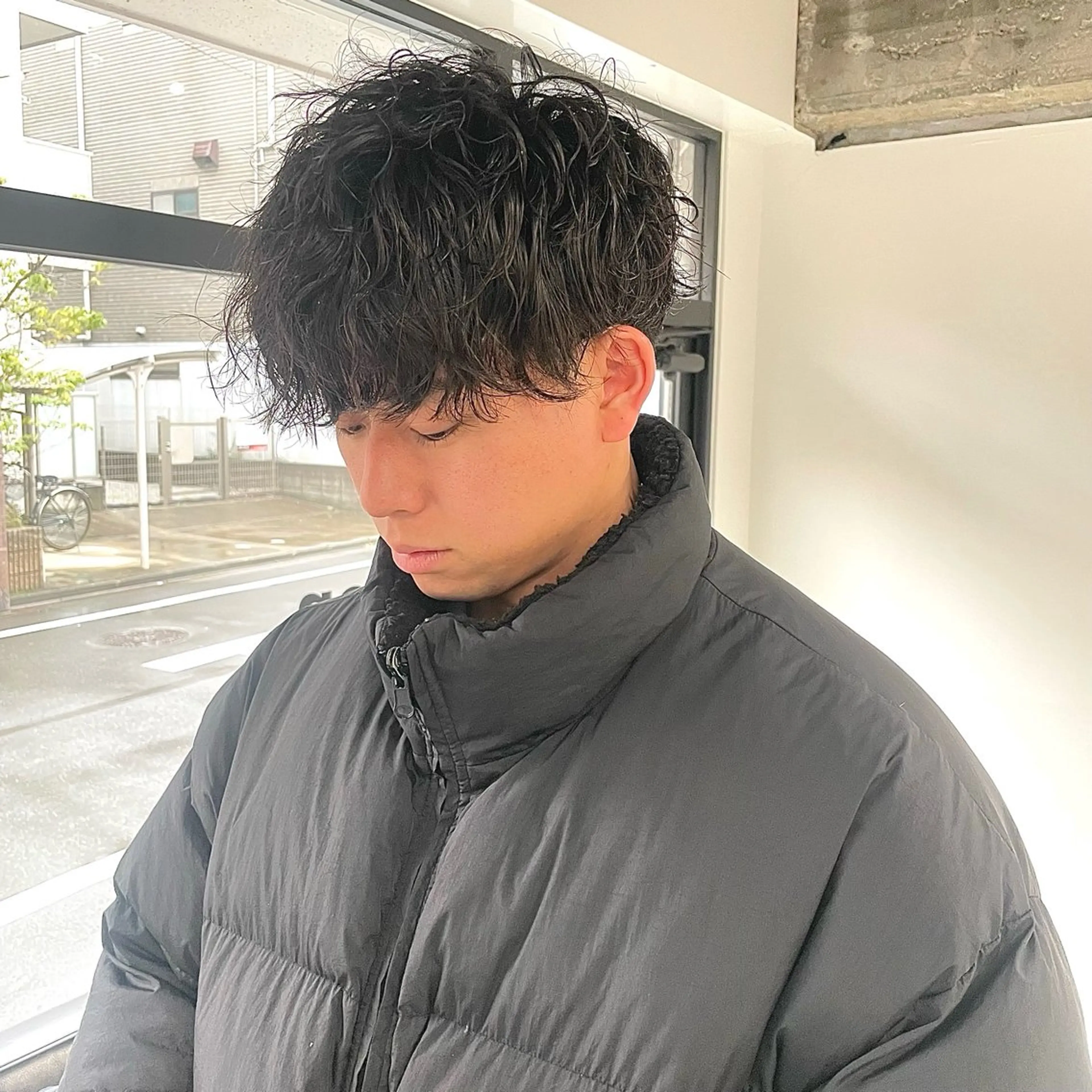 メンズ 本間 かえでのヘアスタイル