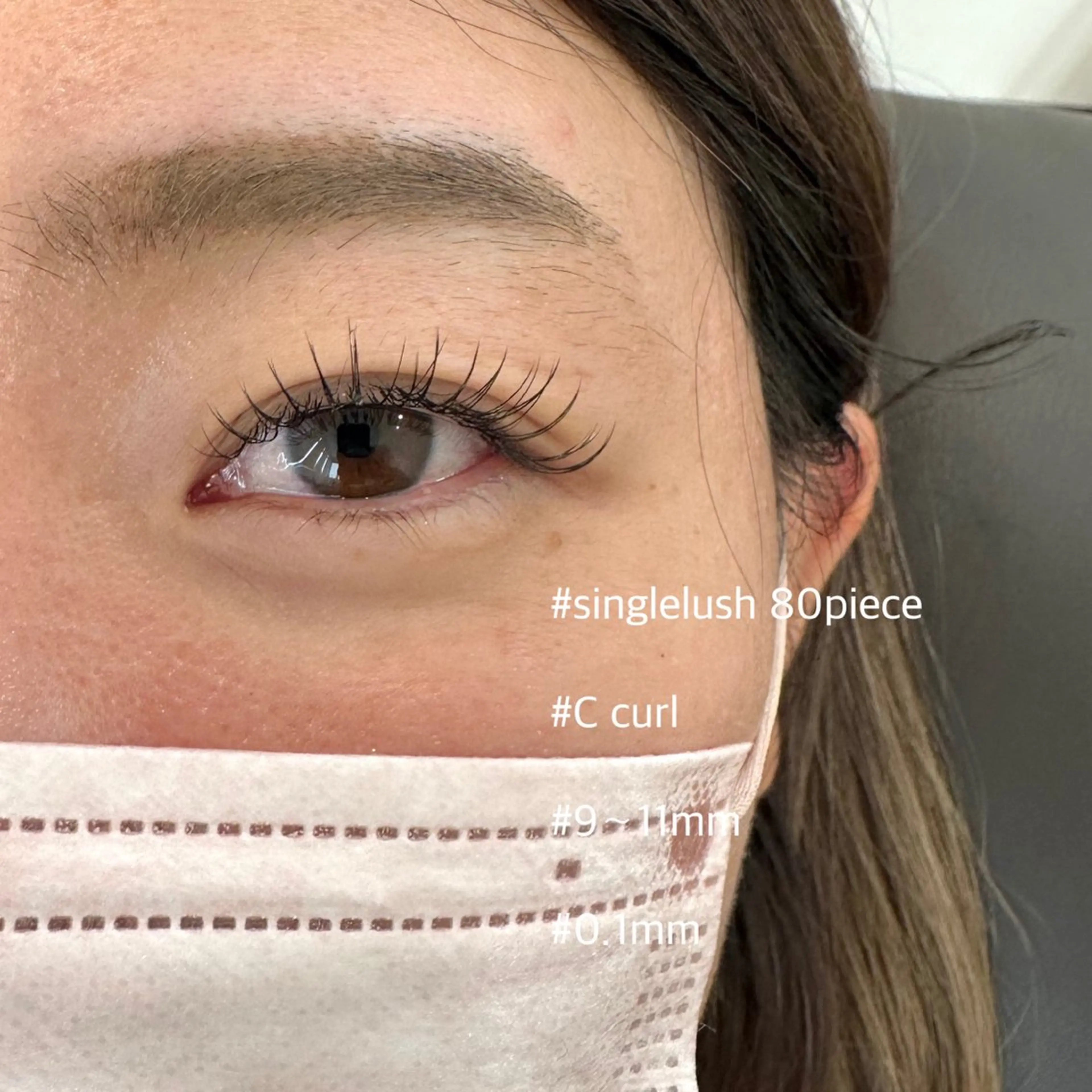 [初回オフ無料]マツエク/セーブル120本🌼の写真