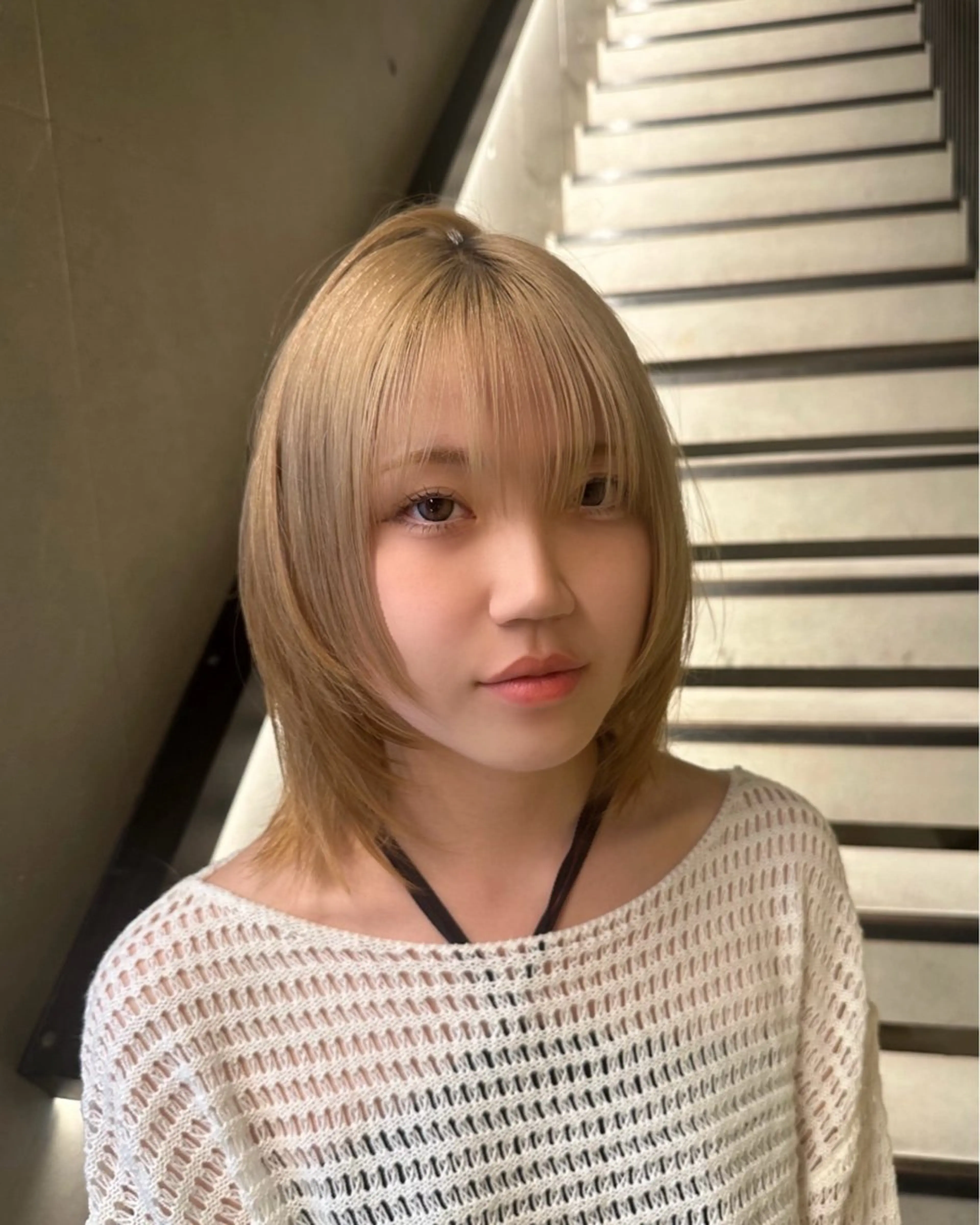 ミディアム レイヤーカット 似合わせレイヤー /小田大樹のヘアスタイル