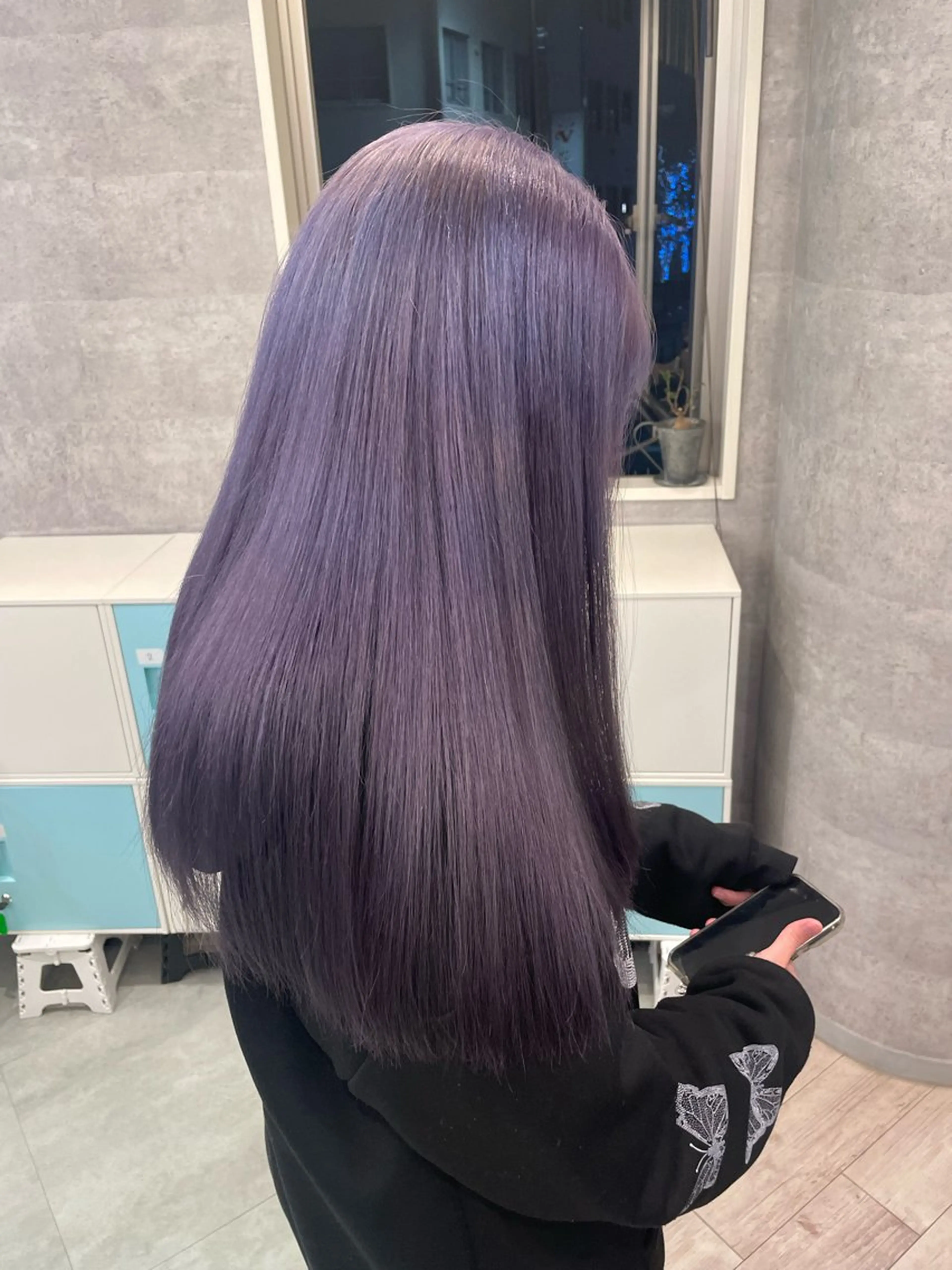 ロング ヘアカラー トリートメント ♡似合わせハイトーン ♡maiのヘアスタイル