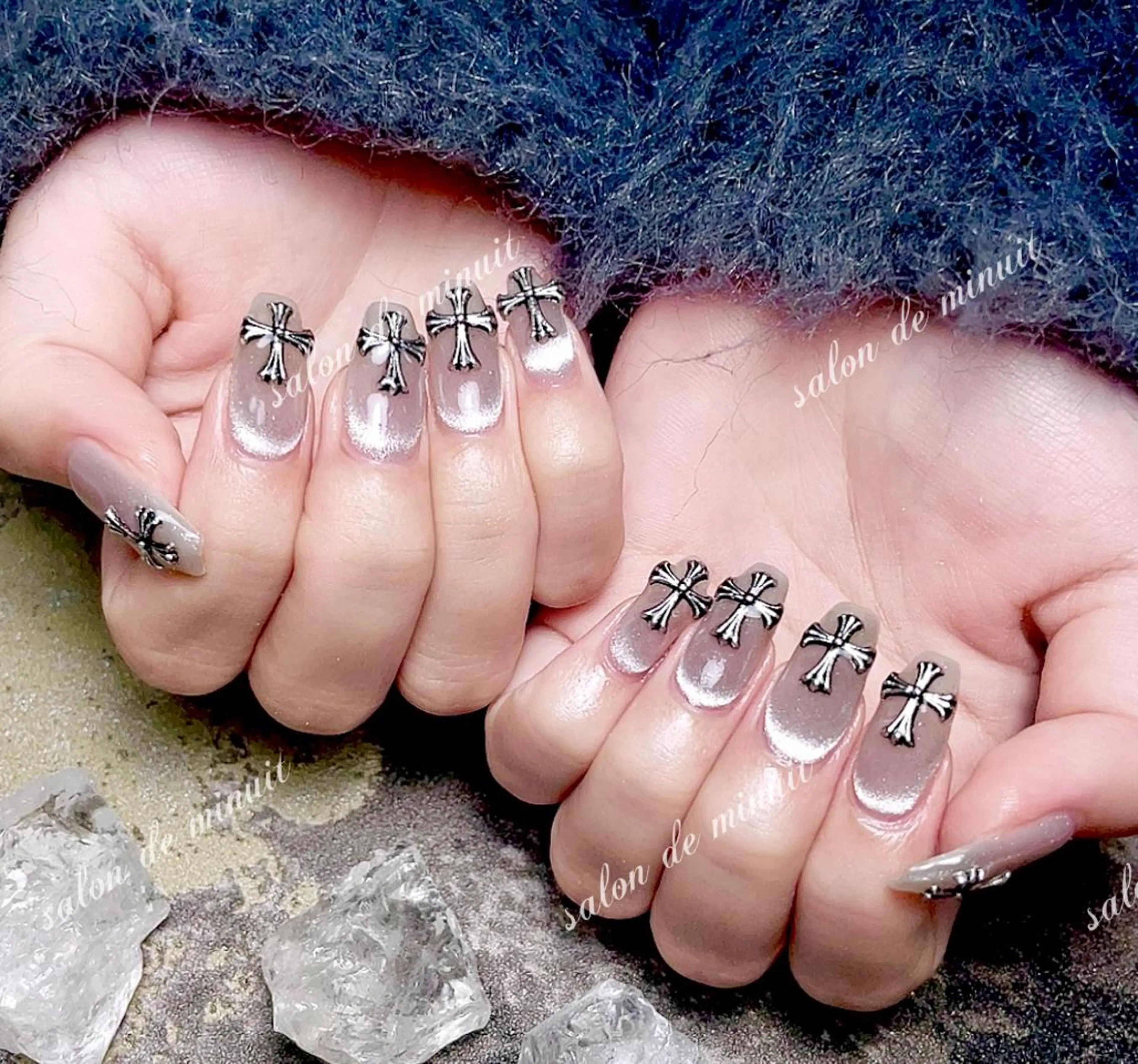 ネイル ハンドネイル ハンドケア Momo 🤍のネイルデザイン