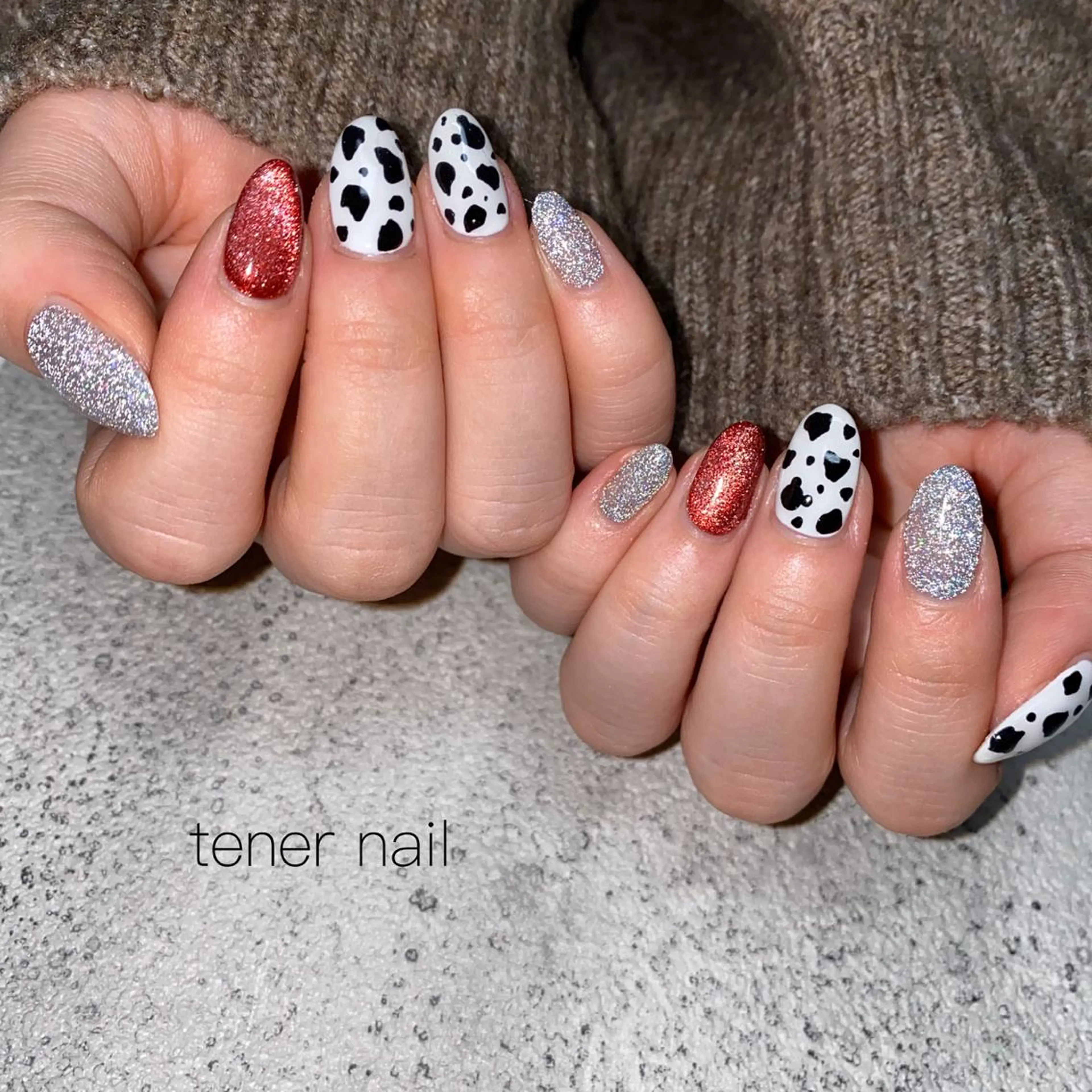 ネイル フラッシュネイル マグネットネイル テネルネイル tener nailのネイルデザイン