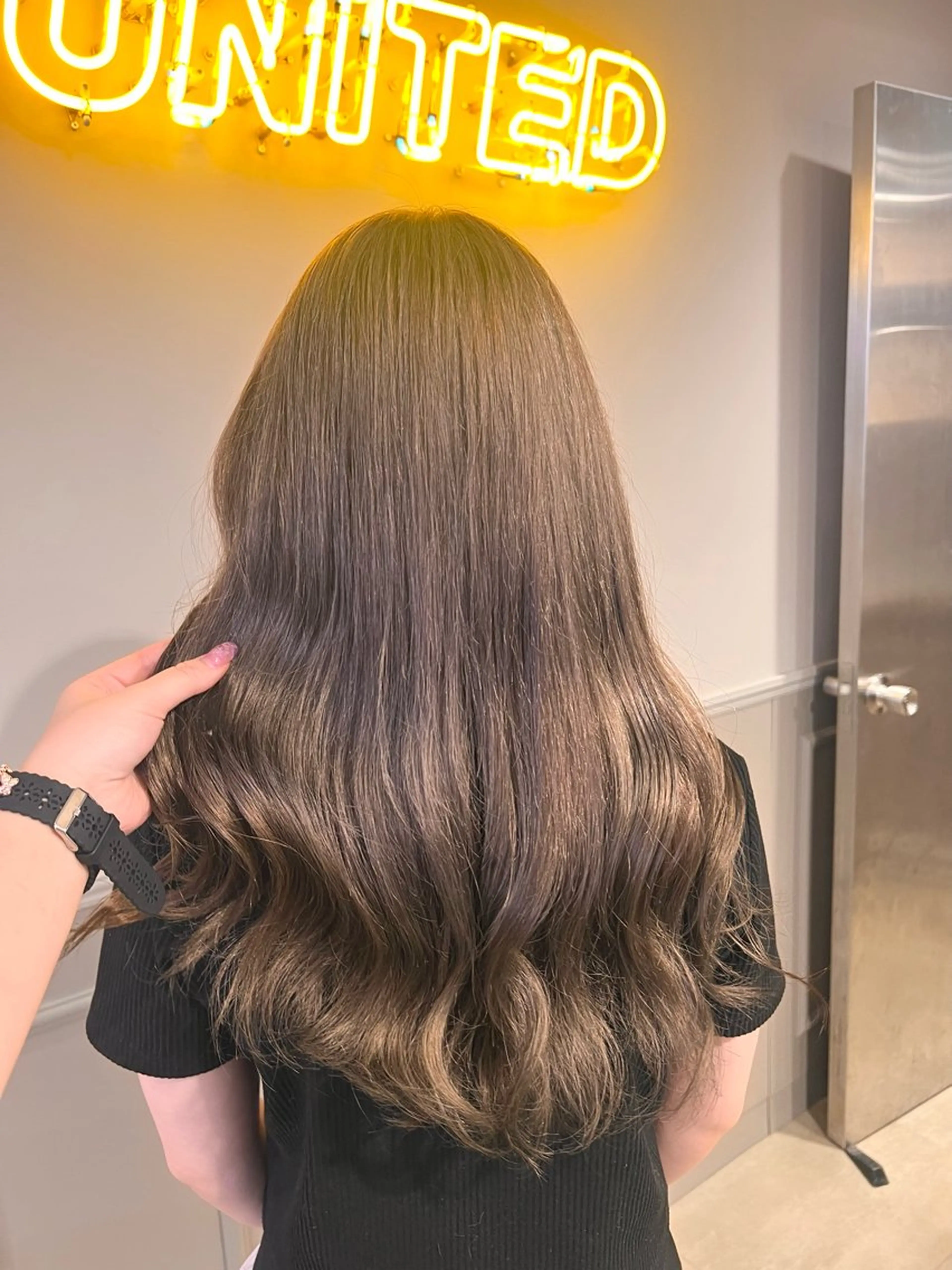 ミディアム 💖札幌カラー 指名No.1💖玲奈のヘアスタイル