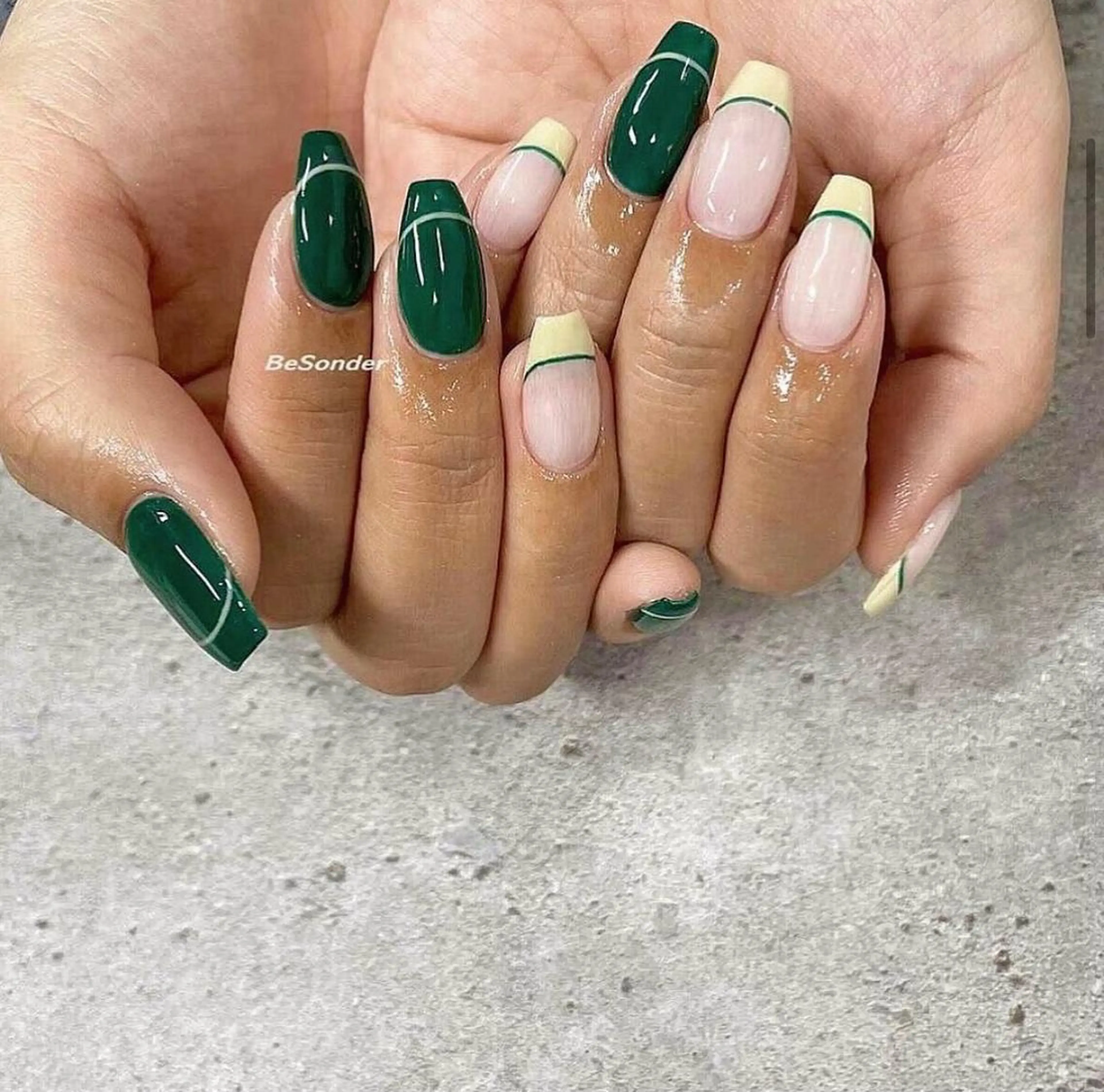 ネイル フレンチネイル 𝐅𝐢𝐢【本町/ ネイル】Miho💜のその他イメージ