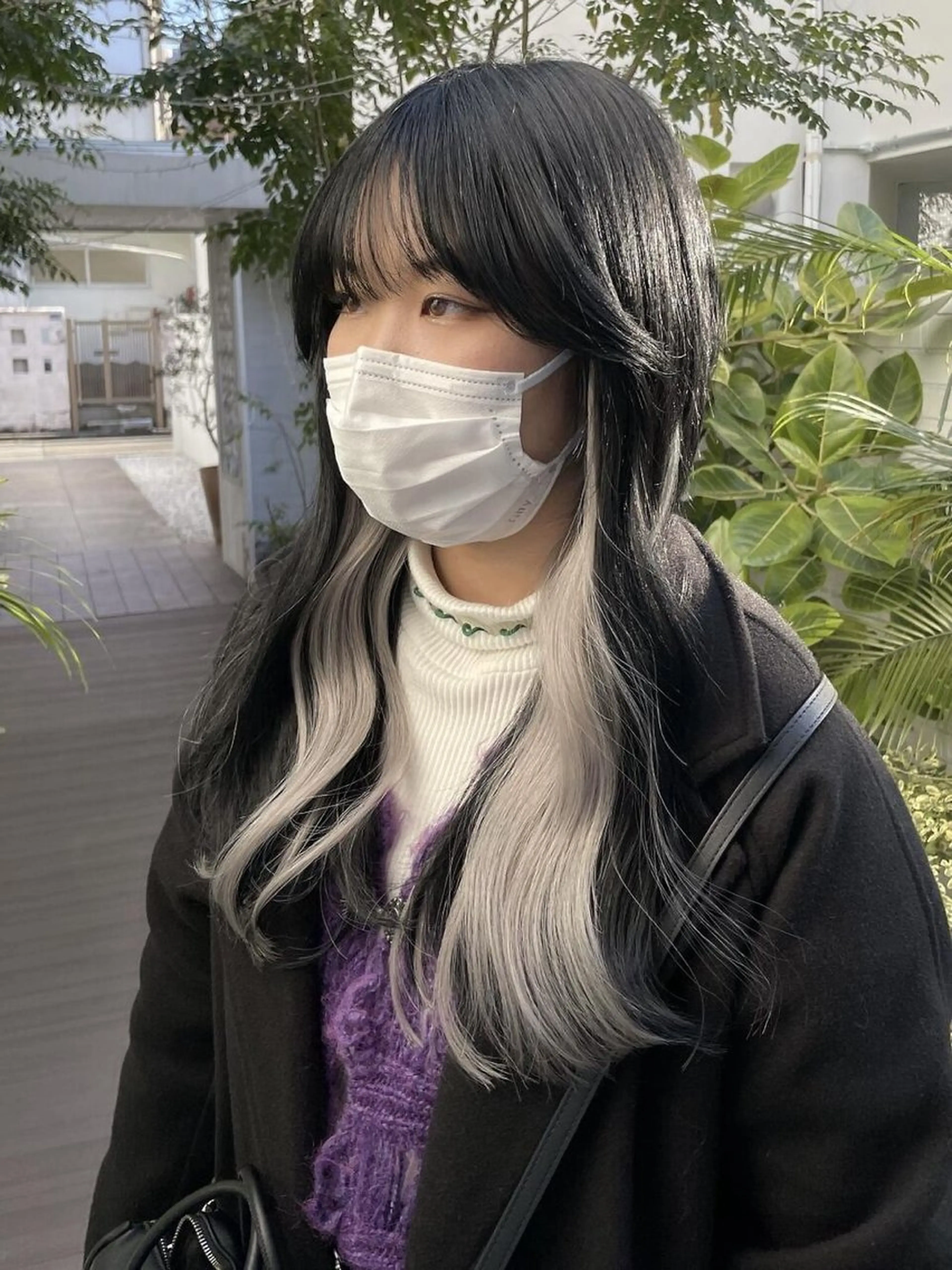 ロング シールエクステ ボブ エクステ ロング 吉村 憂々のヘアスタイル