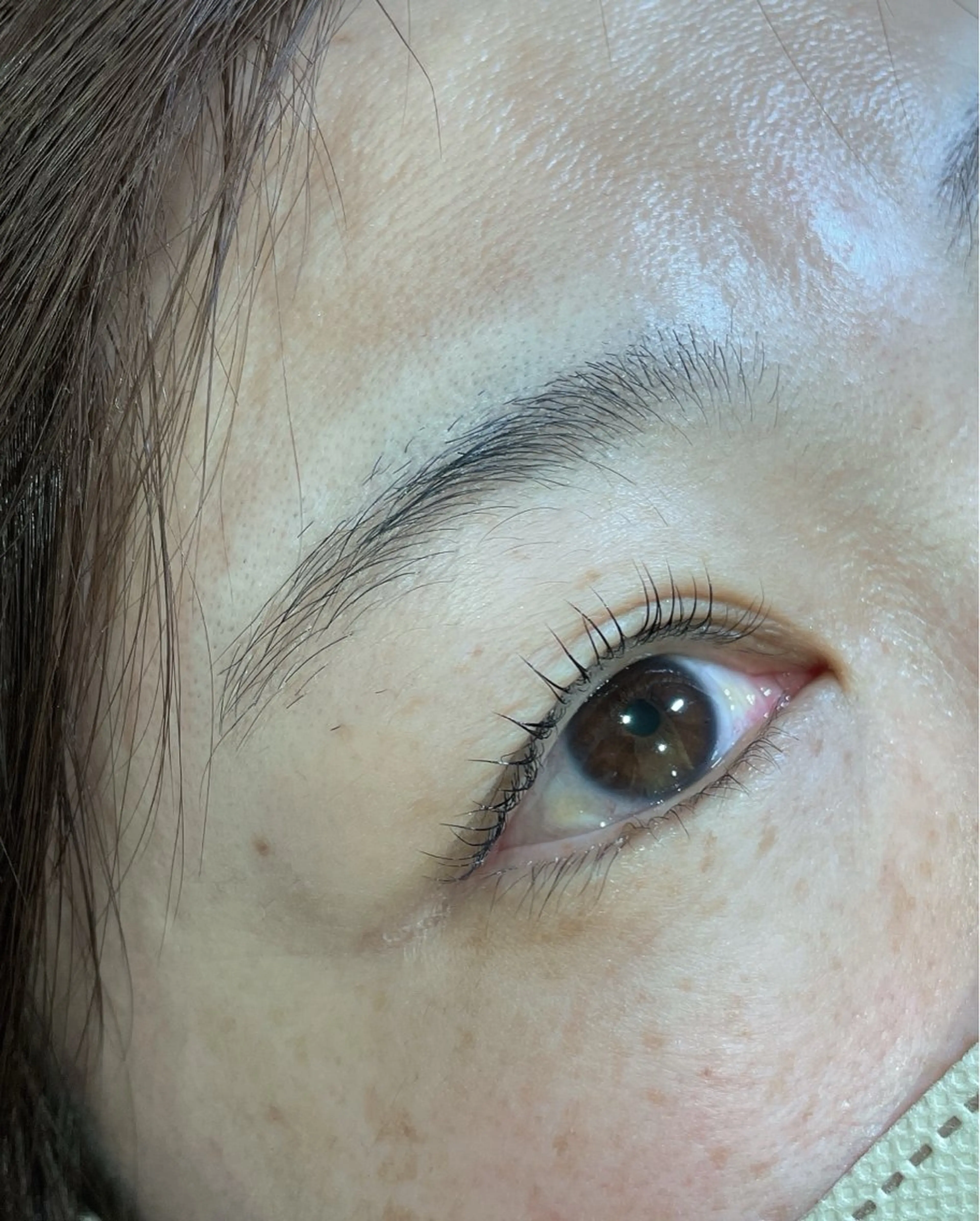 マツエク・マツパ 井上 真里奈のヘアスタイル