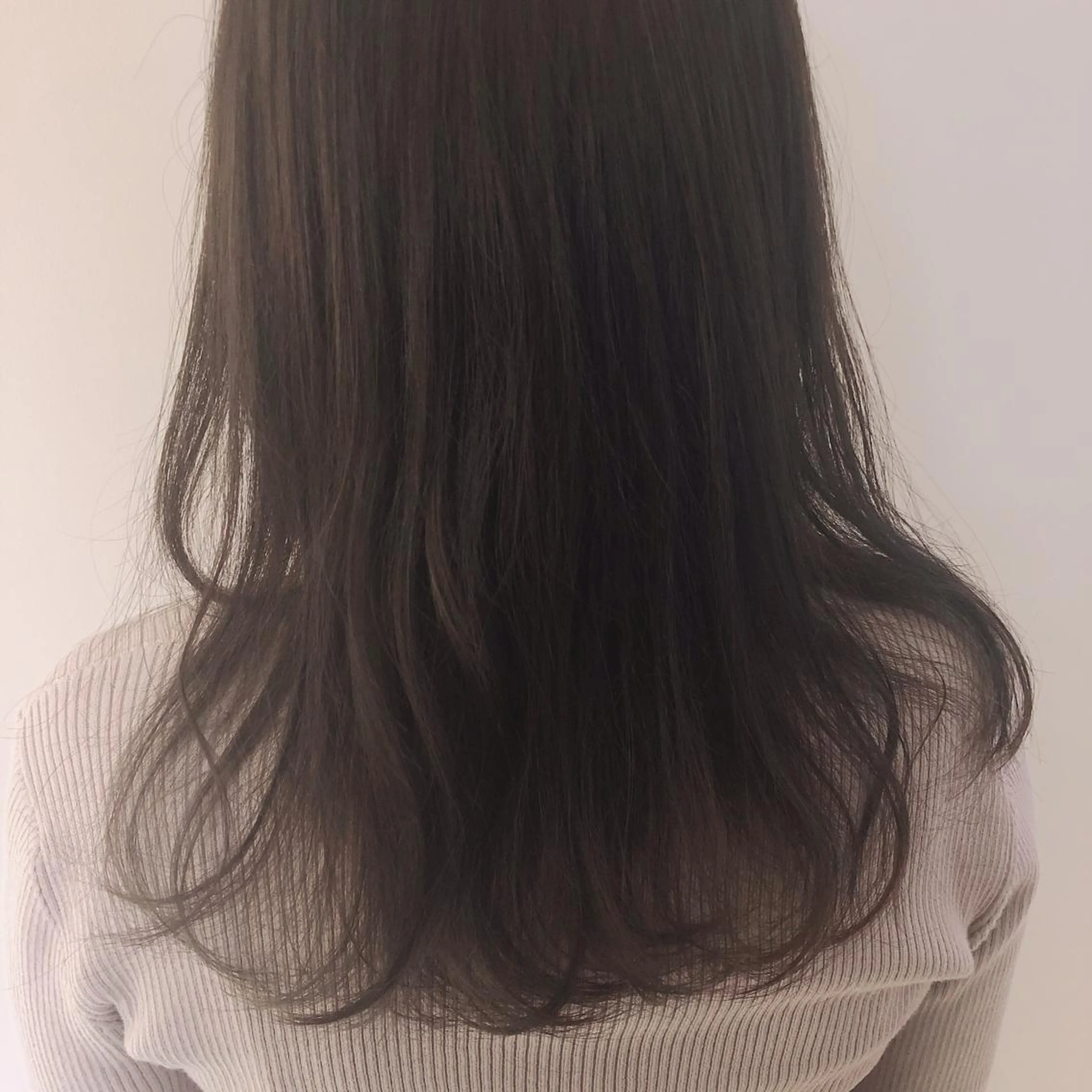 ミディアム カラー カット ヘアカラー トリートメント 韓国hair ·͜· watanabeのヘアスタイル