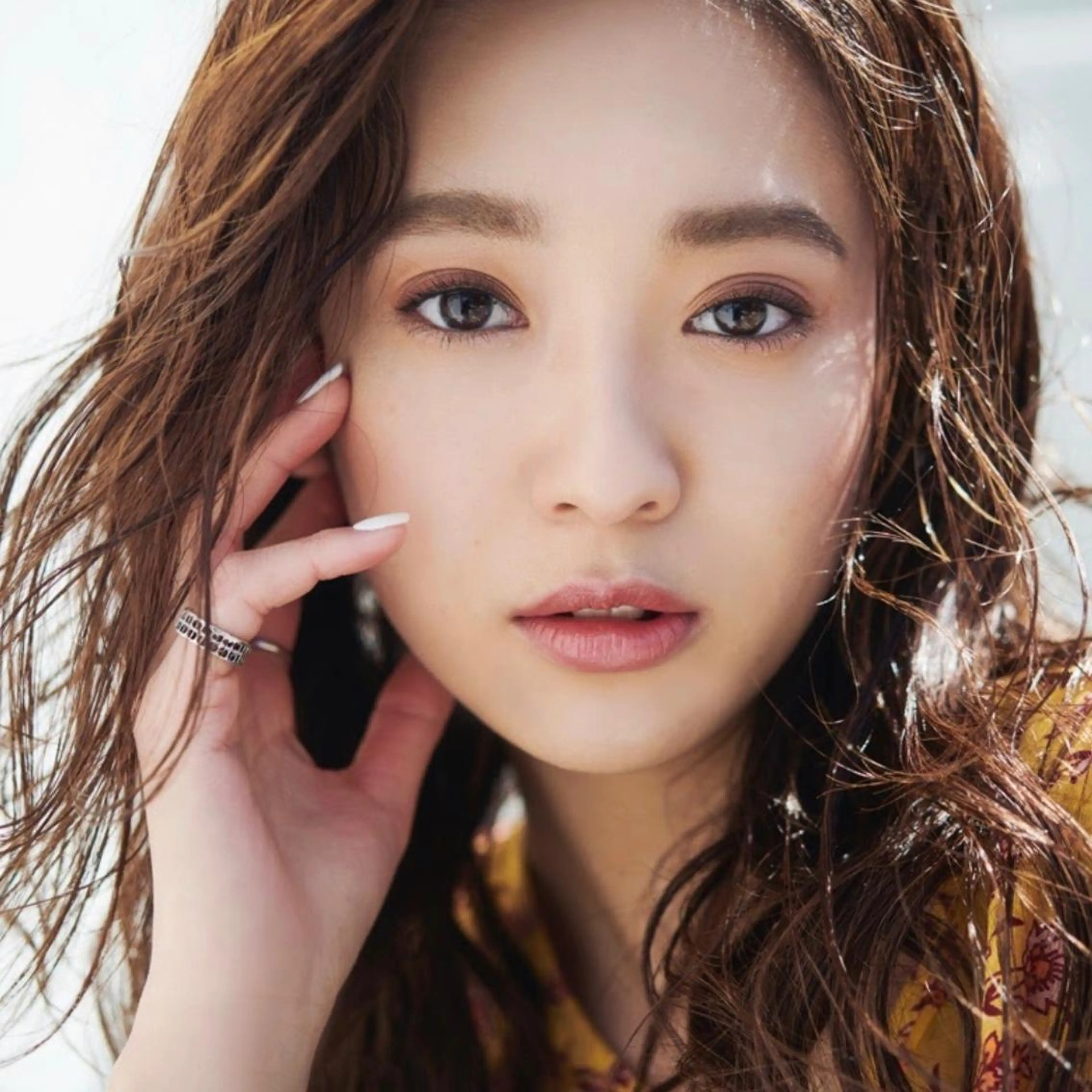 セミロング ヘアカラー トリートメント Ash川越店／ 松本　亮二のヘアスタイル