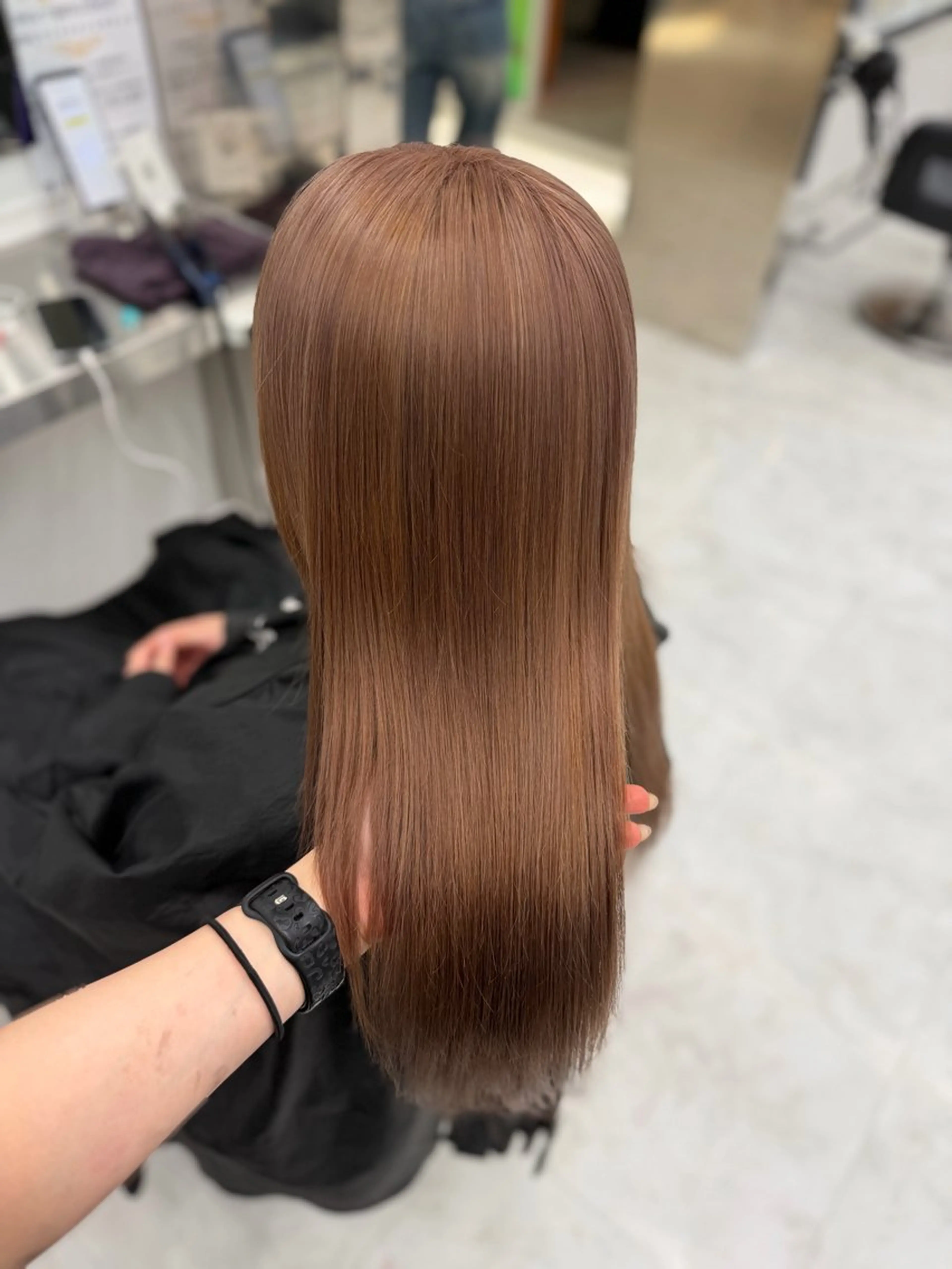 カラー ヘアカラー トリートメント 透明感ベージュ 🎀Anju/渋谷のヘアスタイル