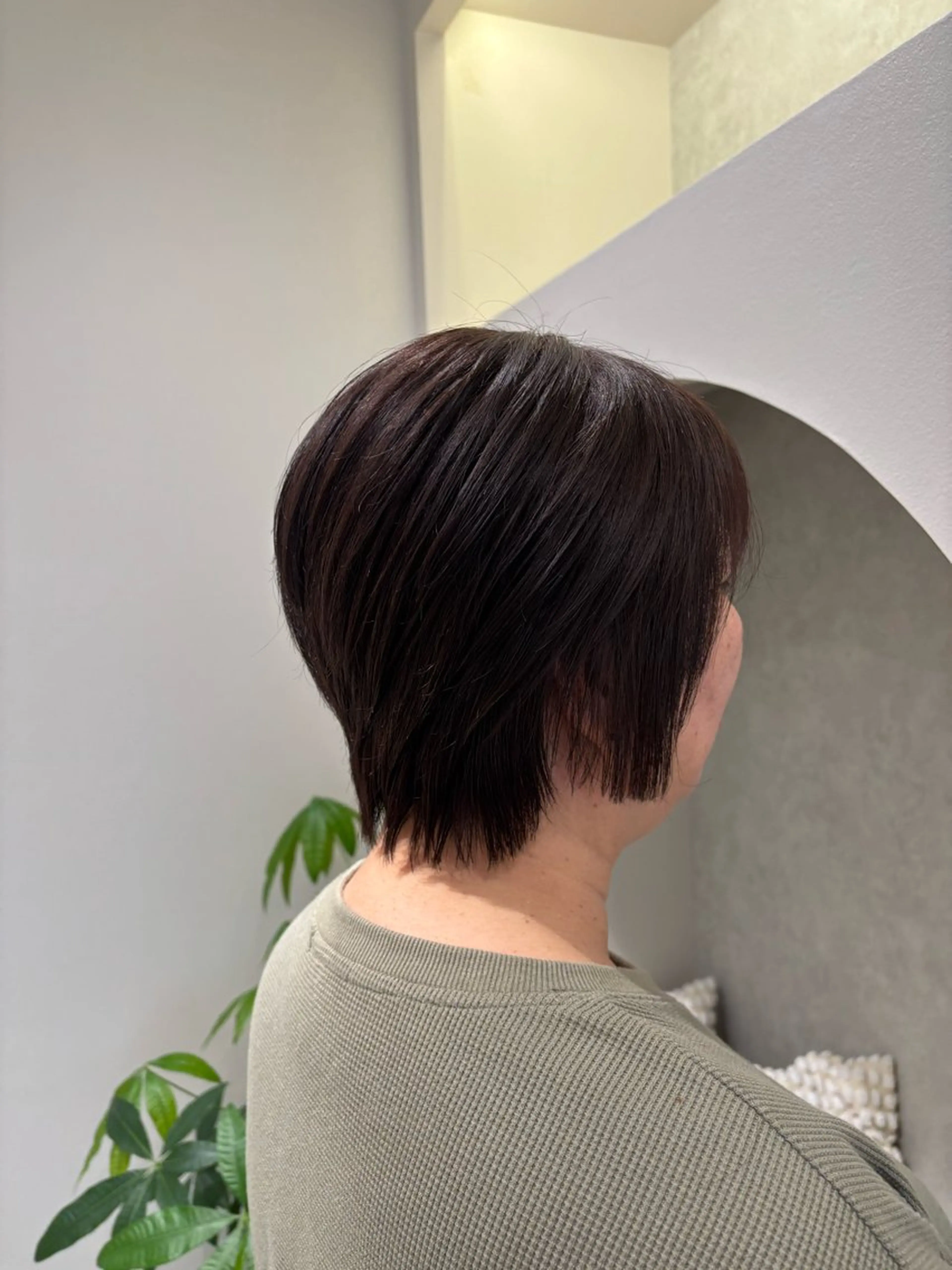 ショート くびれヘア 顔周りカット ショートヘア カット ヘアカラー kanon 🎀今池のヘアスタイル