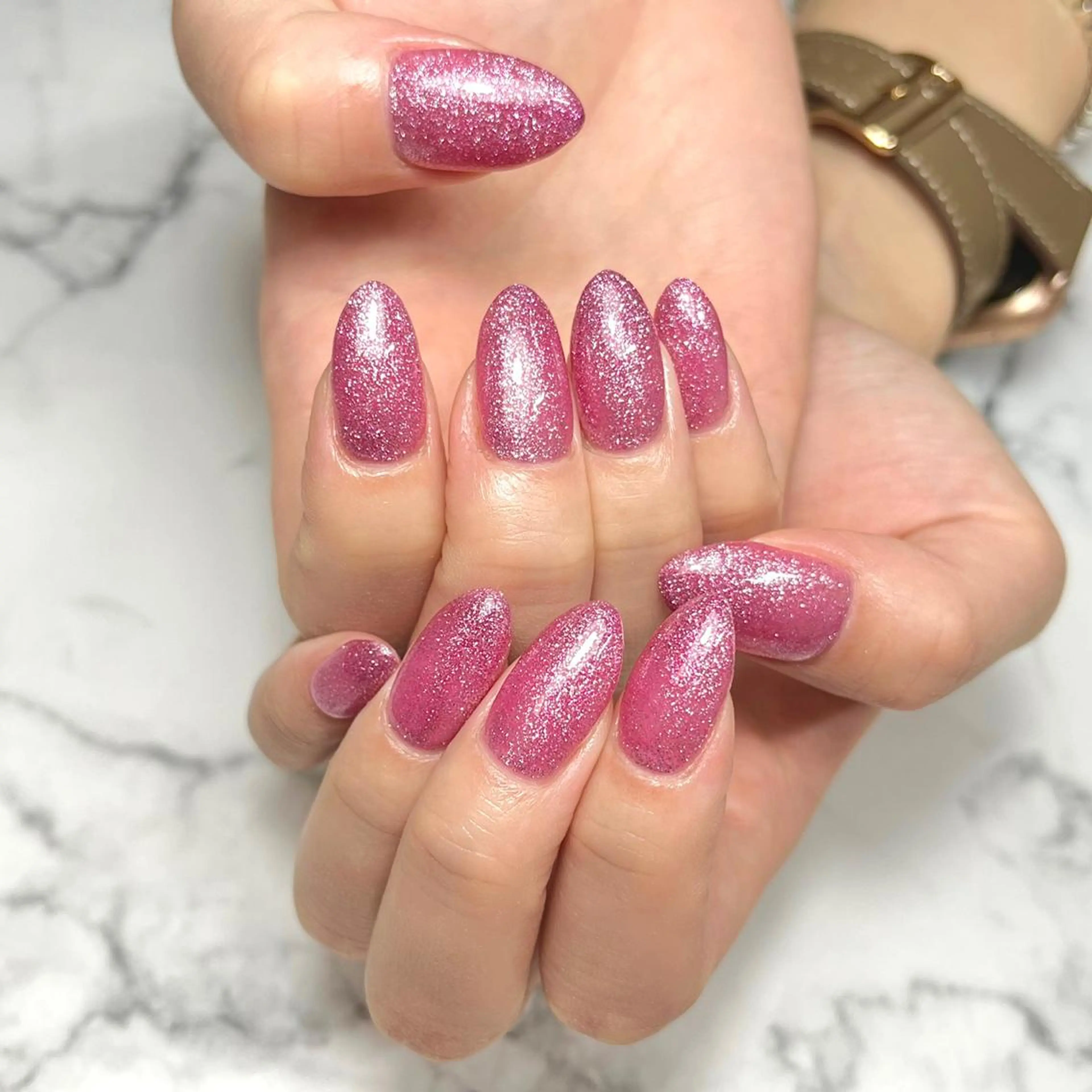 ネイル アートネイル フラッシュネイル ジェルネイル キラキラネイル ラメ(グリッター) ハンドネイル NAIL NOWのネイルデザイン