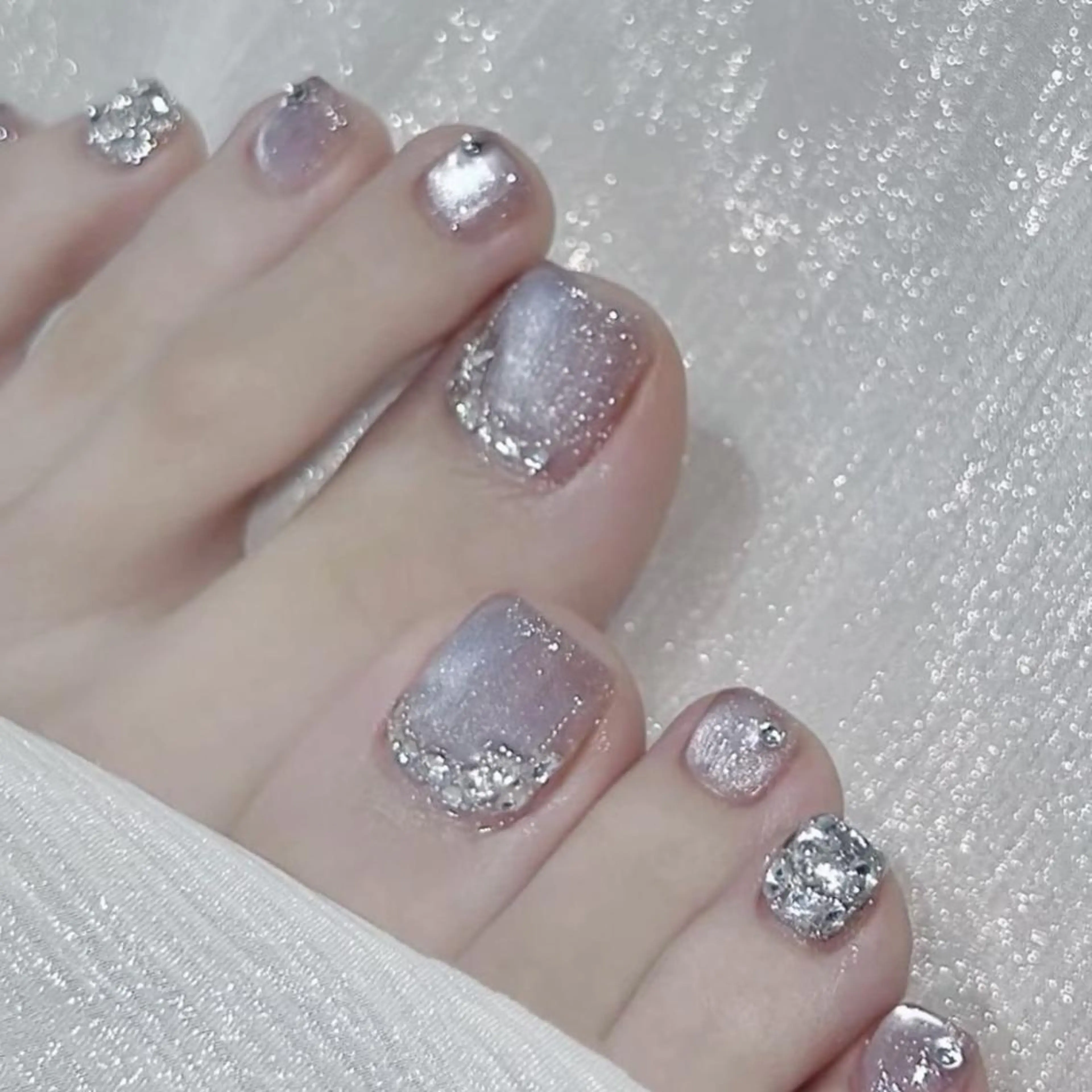 ネイル フットネイル 【岐阜ネイル🦋】 ギャル＆ロングネイルのネイルデザイン