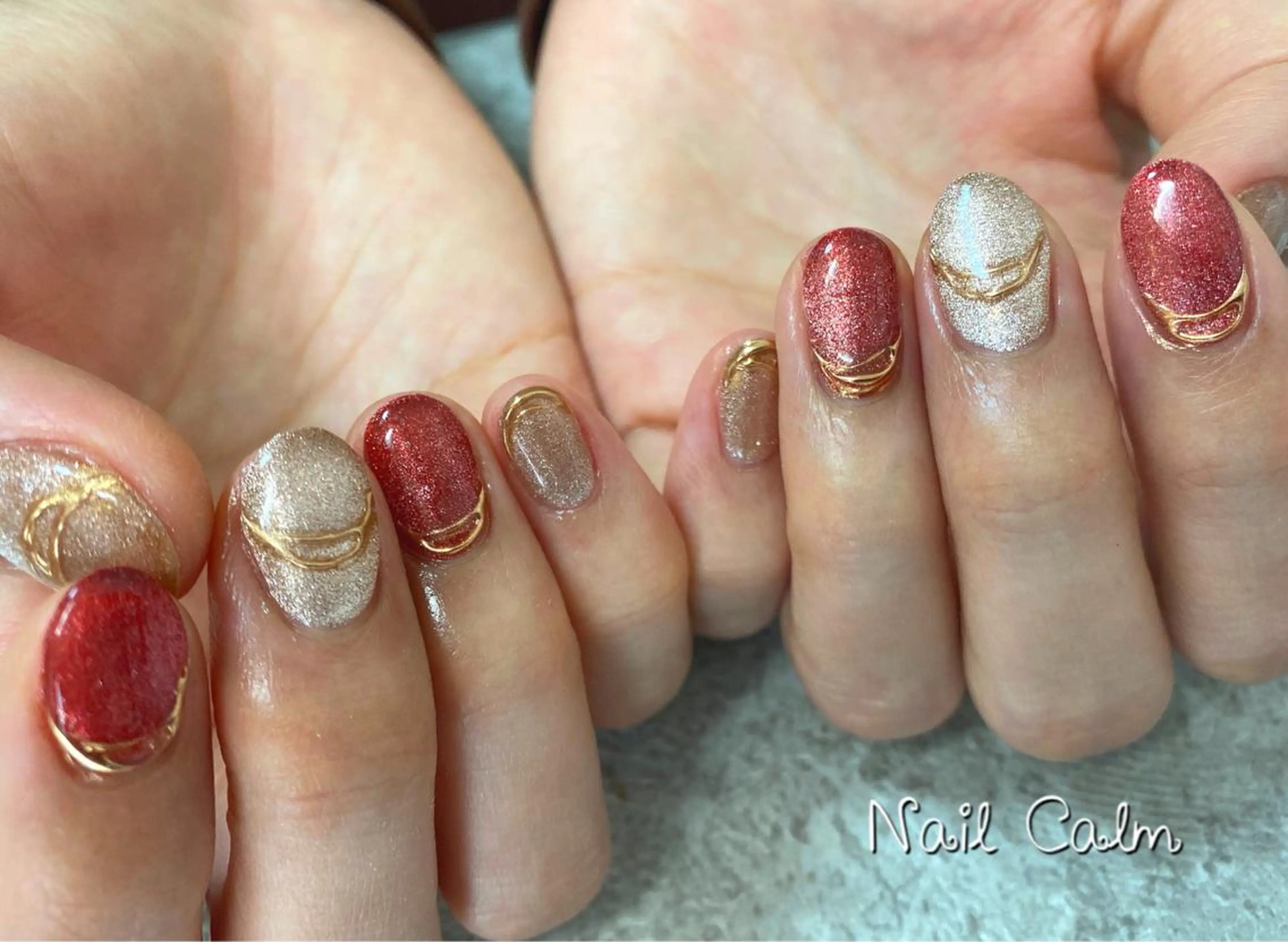 ネイル ハンドネイル Nail Calm所属・プライベートサロン Calmのネイルデザイン