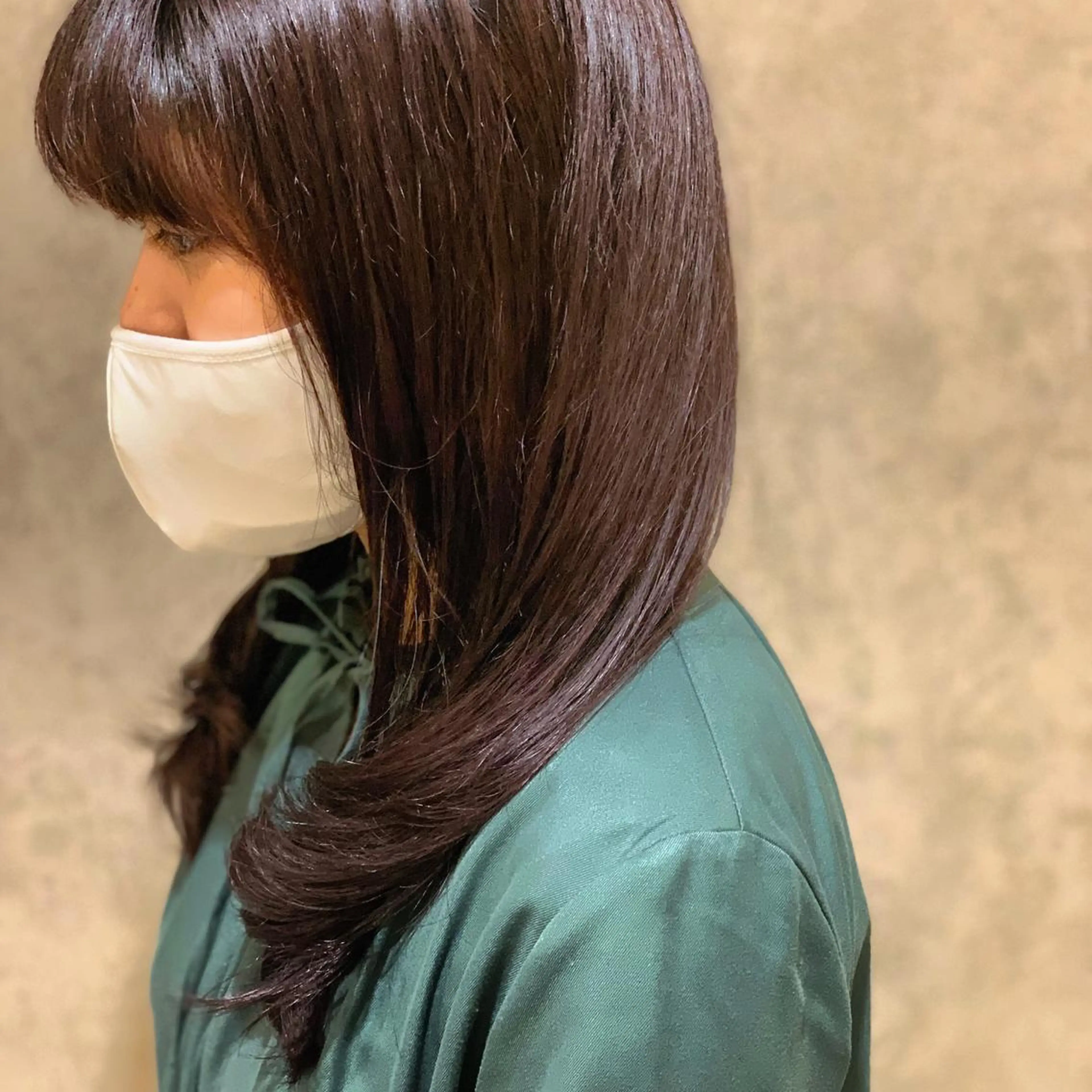 ミディアム カラー ブラウンカラー バイオレットカラー バイオレットブラウン カット ヘアカラー トリートメント ショート／透明感 カラー加治竜汰💡のヘアスタイル