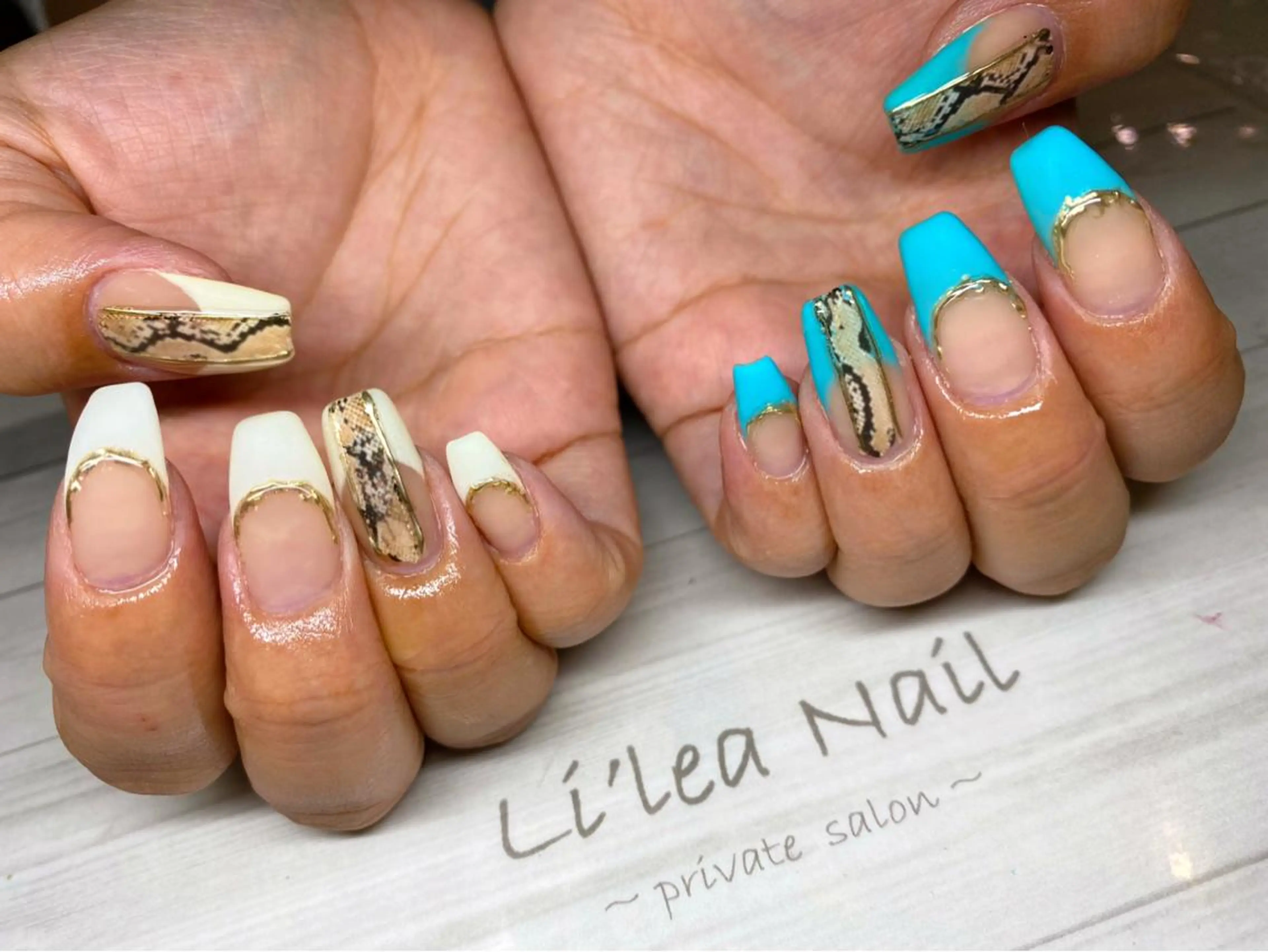 ネイル Li'leaNail AINAのネイルデザイン