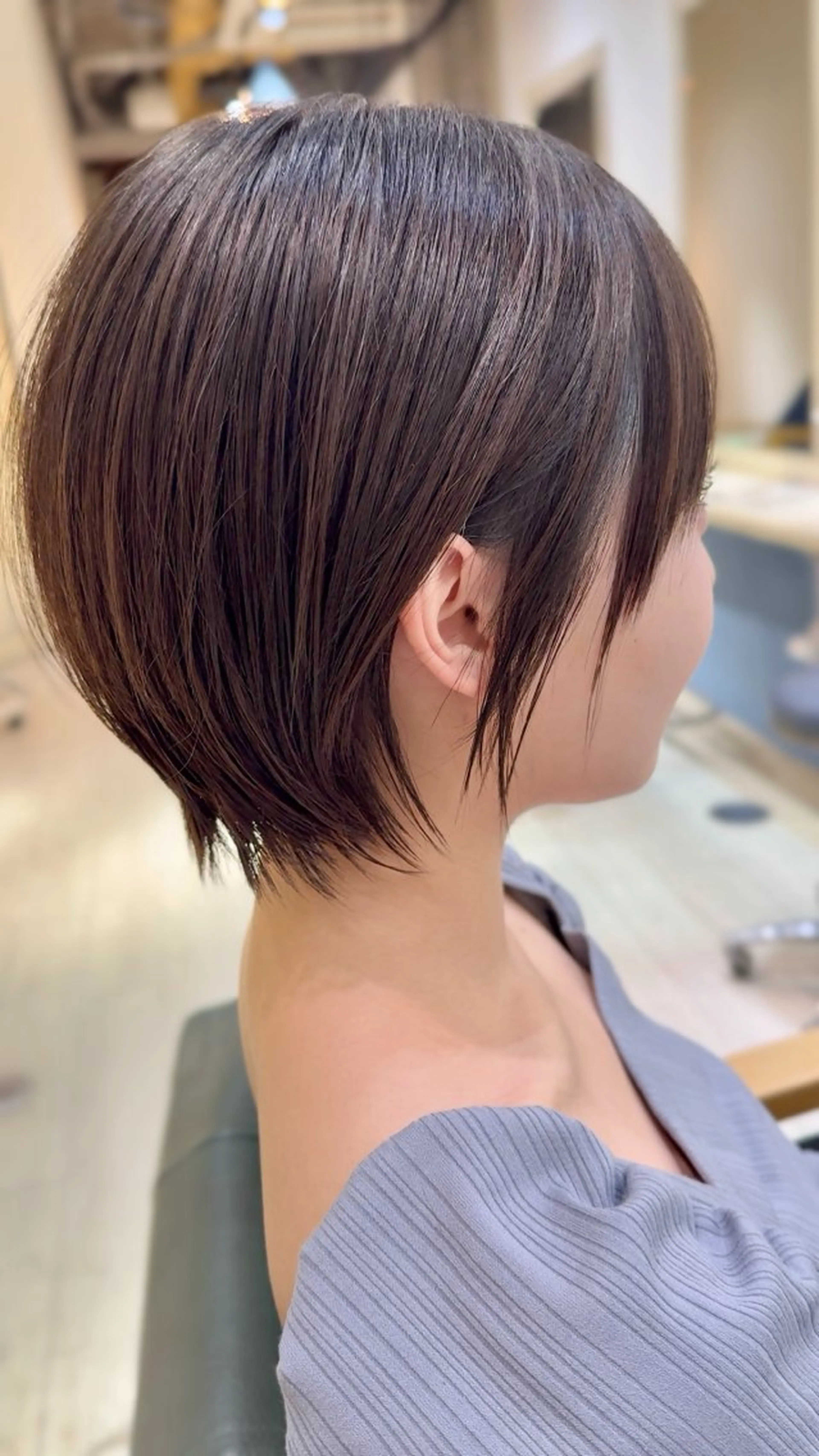 ショート 丸みショート ショートヘア 坂 直樹のヘアスタイル