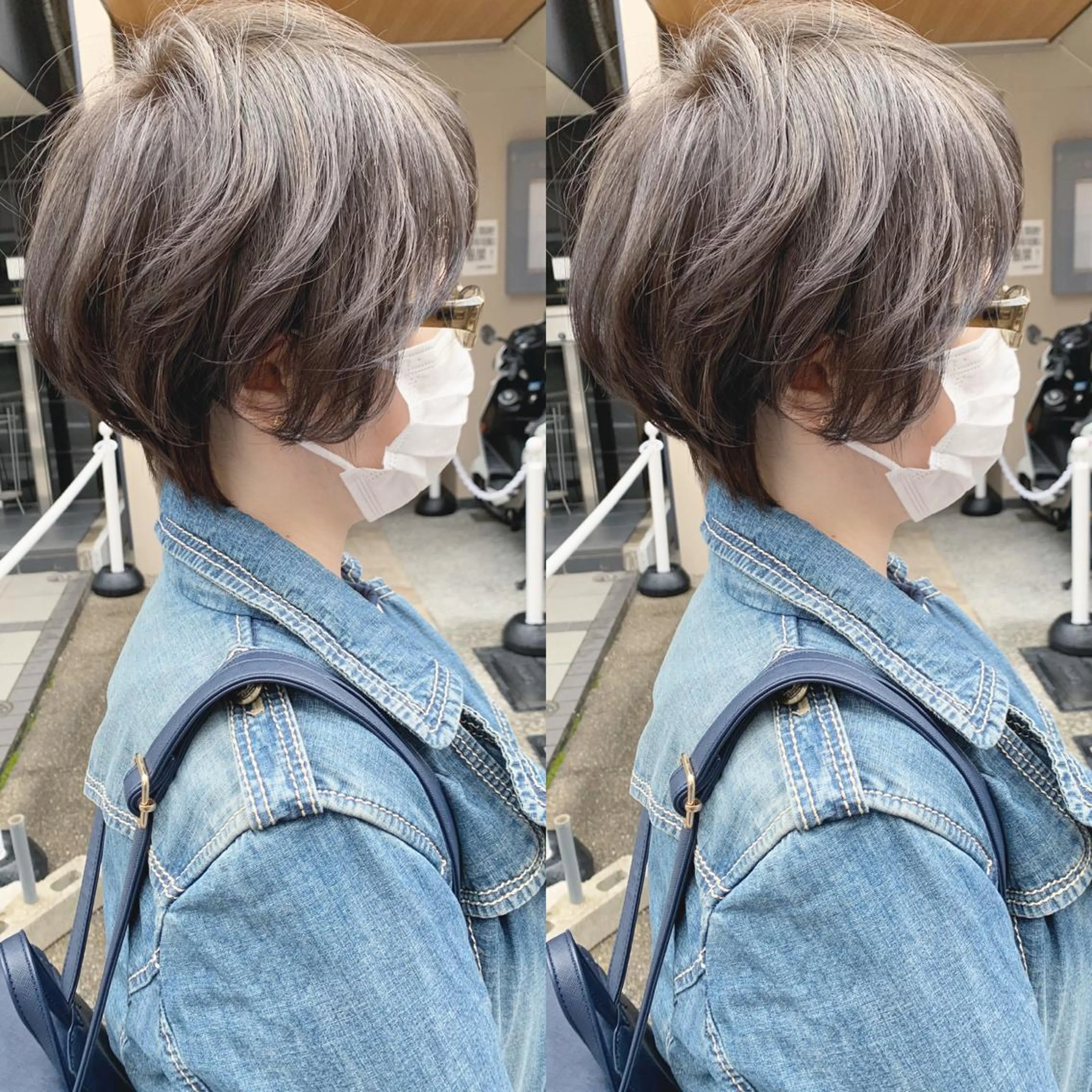 ショート ショートボブ ボブ ショートヘア カット ヘアカラー H所属・H (エイチ) 烏丸御池店のヘアスタイル