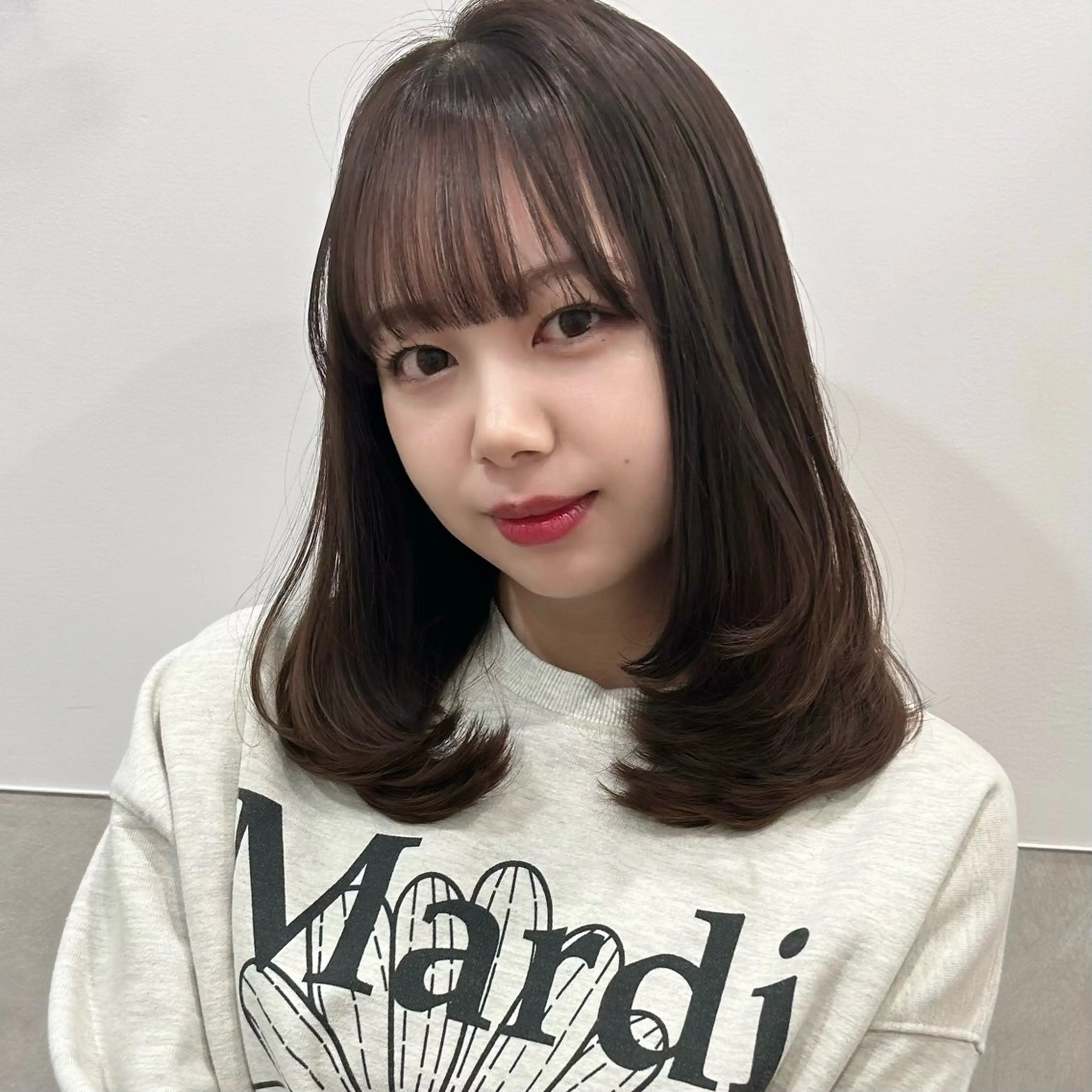 ミディアム カラー レイヤー/艶カラー/ Natsuho💞のヘアスタイル