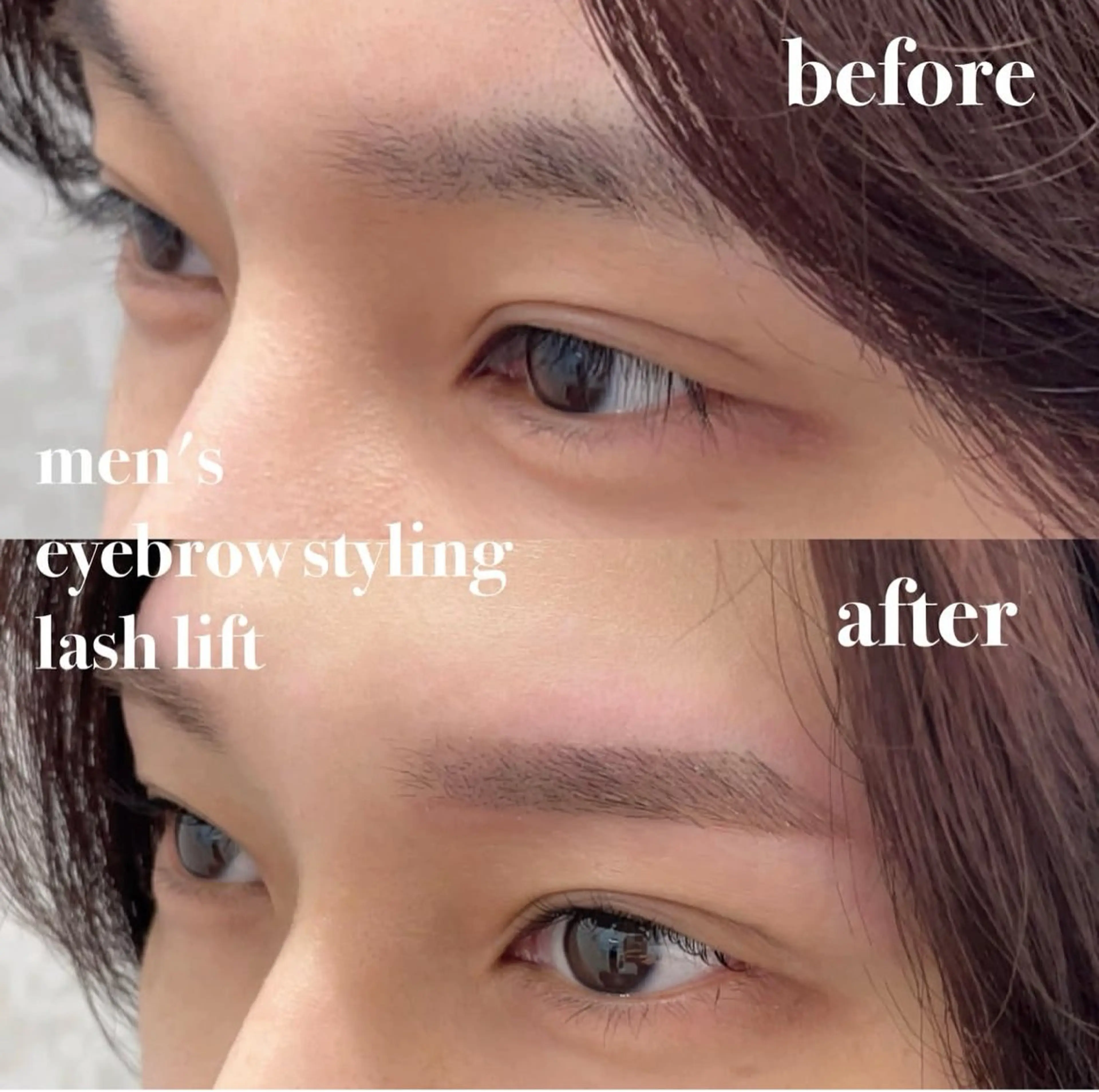 メンズ アイブロウ 栗原 ひかるの眉毛・アイブロウイメージ