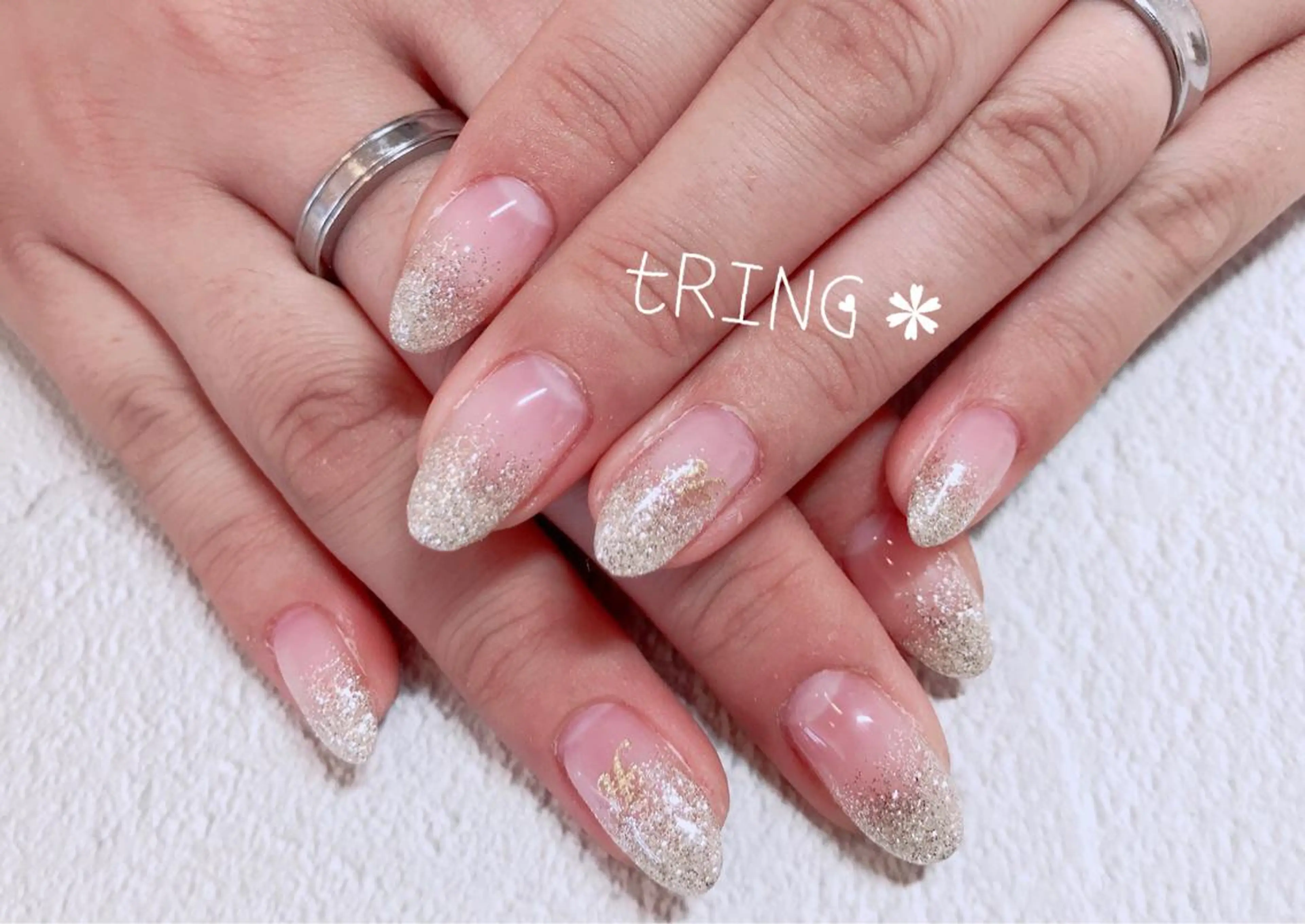 ネイル ハンドネイル tRING＊ しいの木台のネイルデザイン