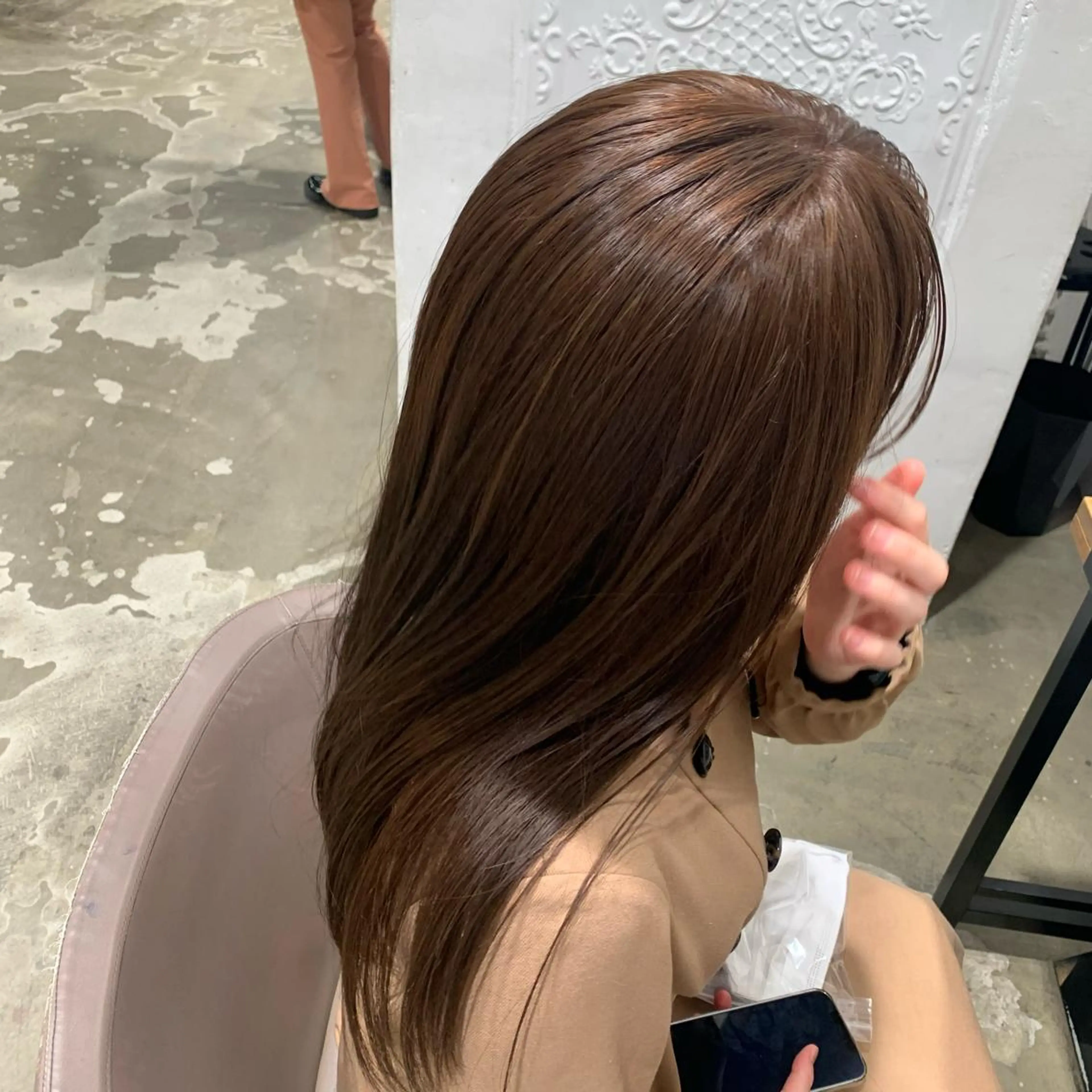 ロング カラー トリートメント 透明感カラー/レイ ヤー/Nana🌈のヘアスタイル