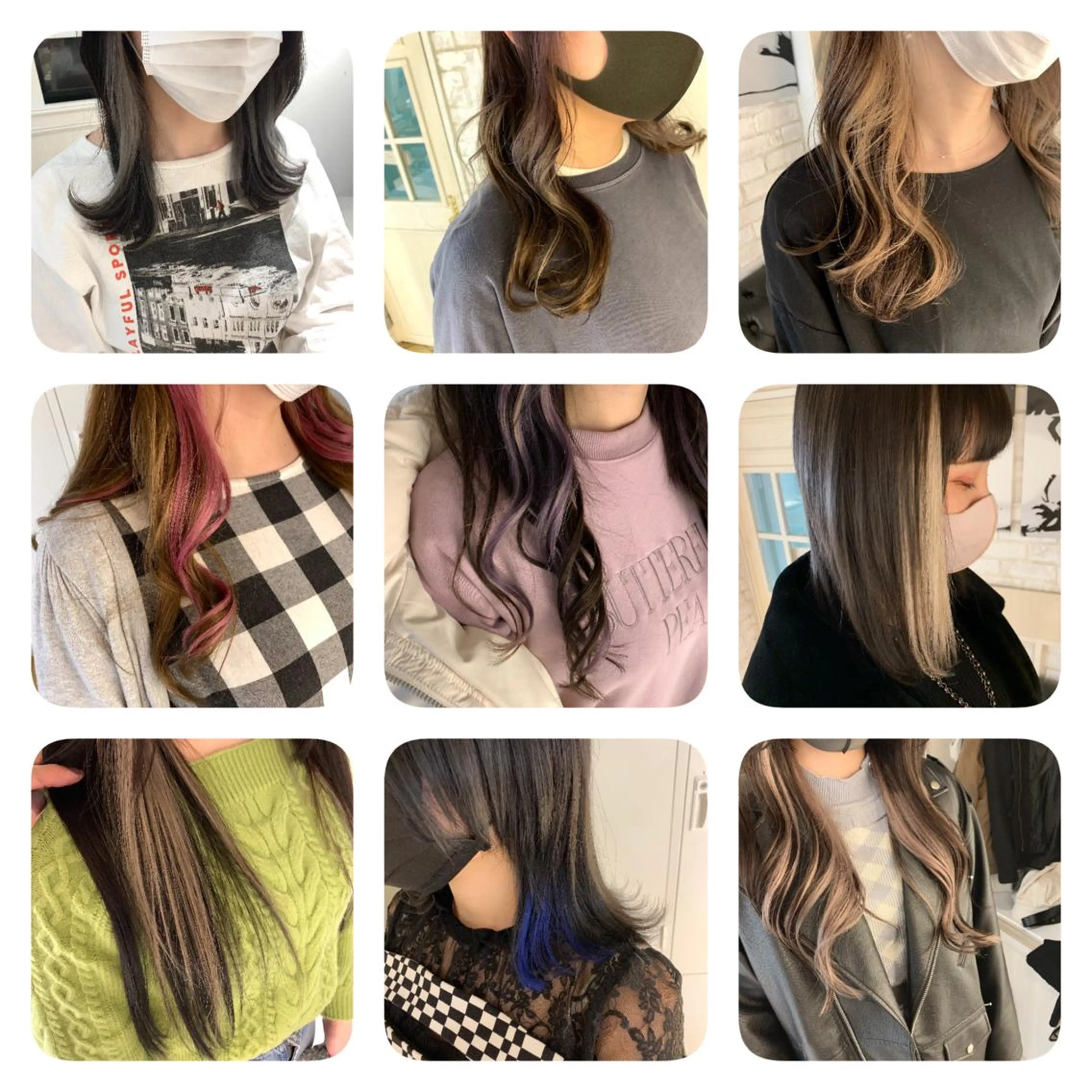 セミロング ✨ハイトーン✨艶髪 ✨髪質改善✨和田のヘアスタイル