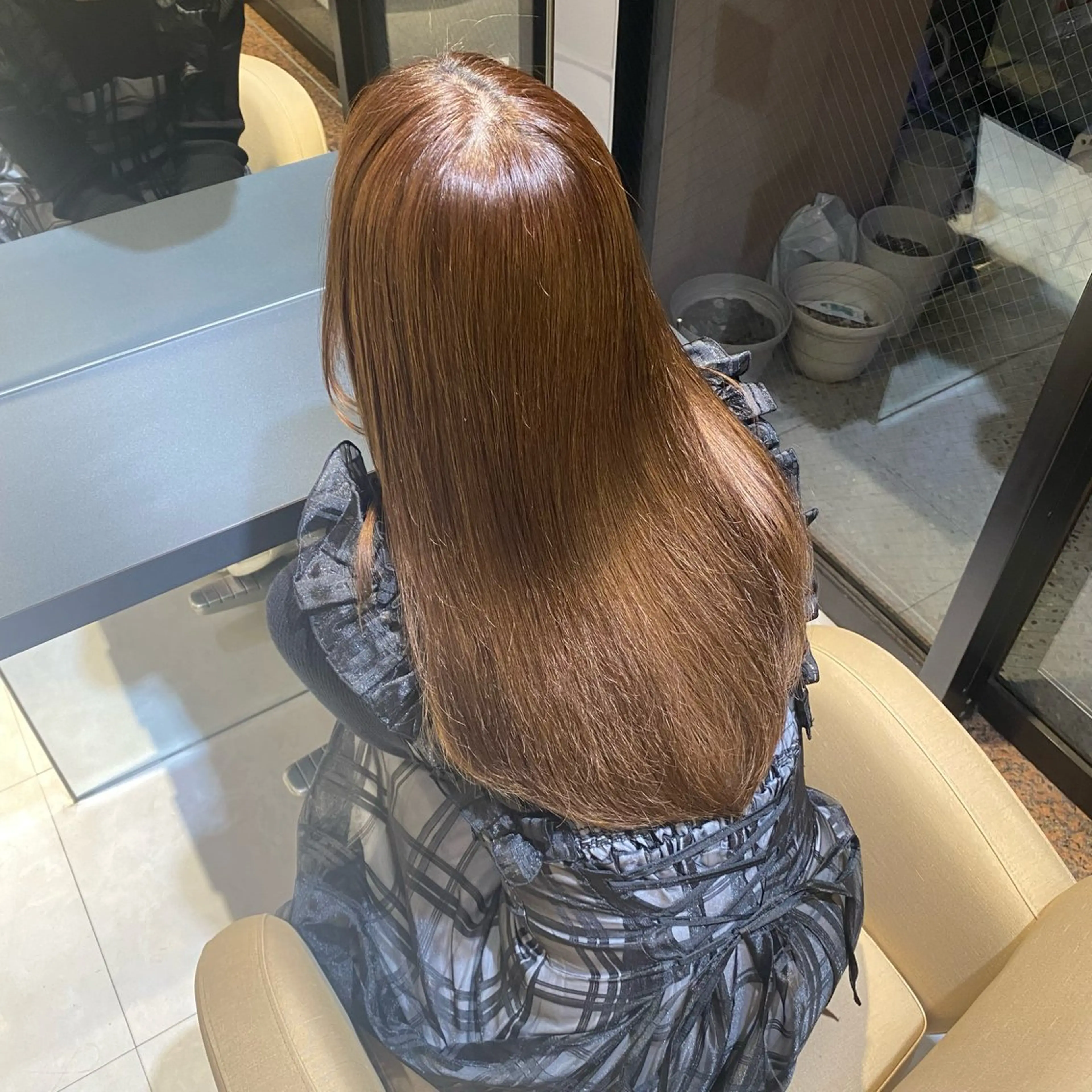 ロング カラー募集中 広井優菜のヘアスタイル