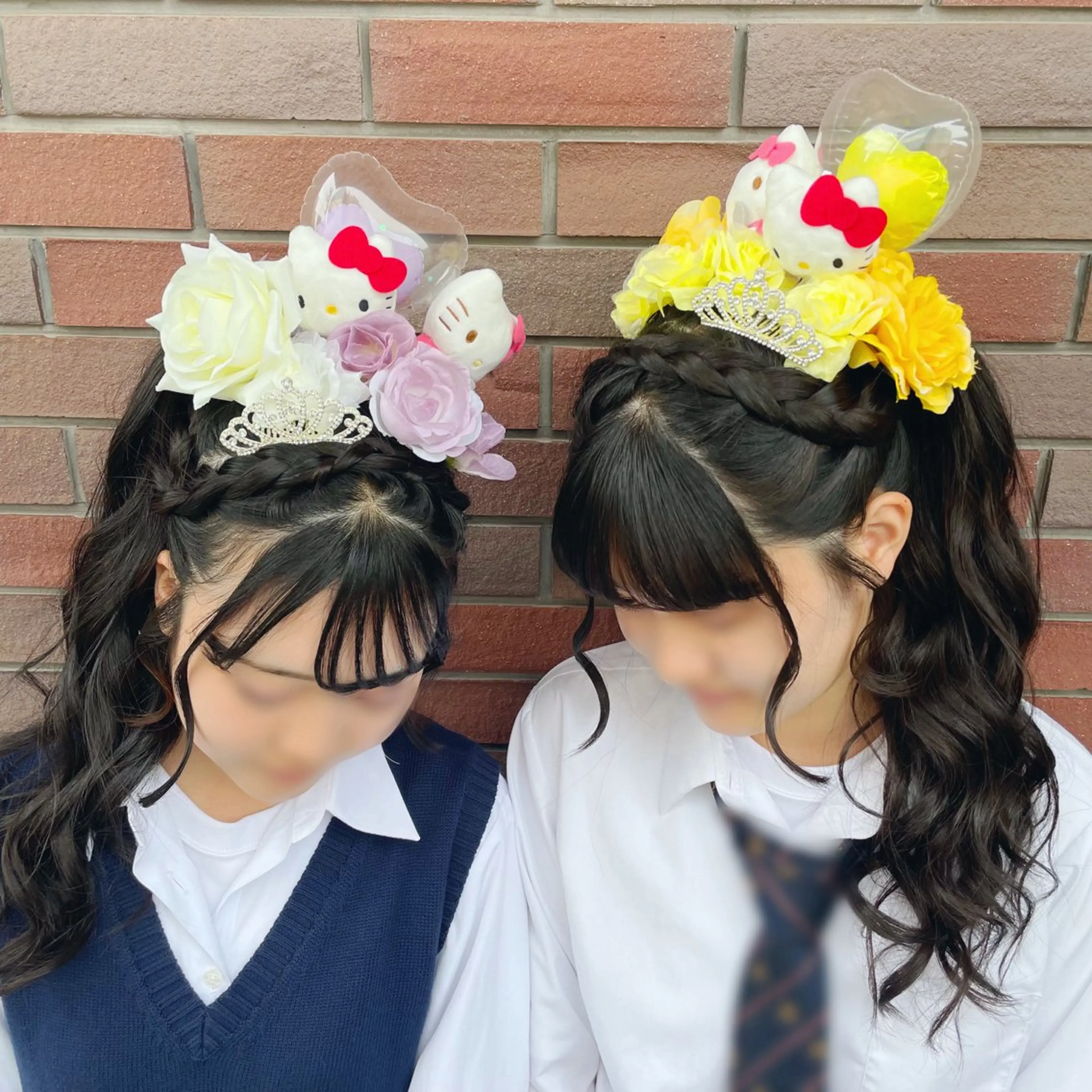 ロング ヘアアレンジ カチューシャ 古沢 みづきのヘアスタイル