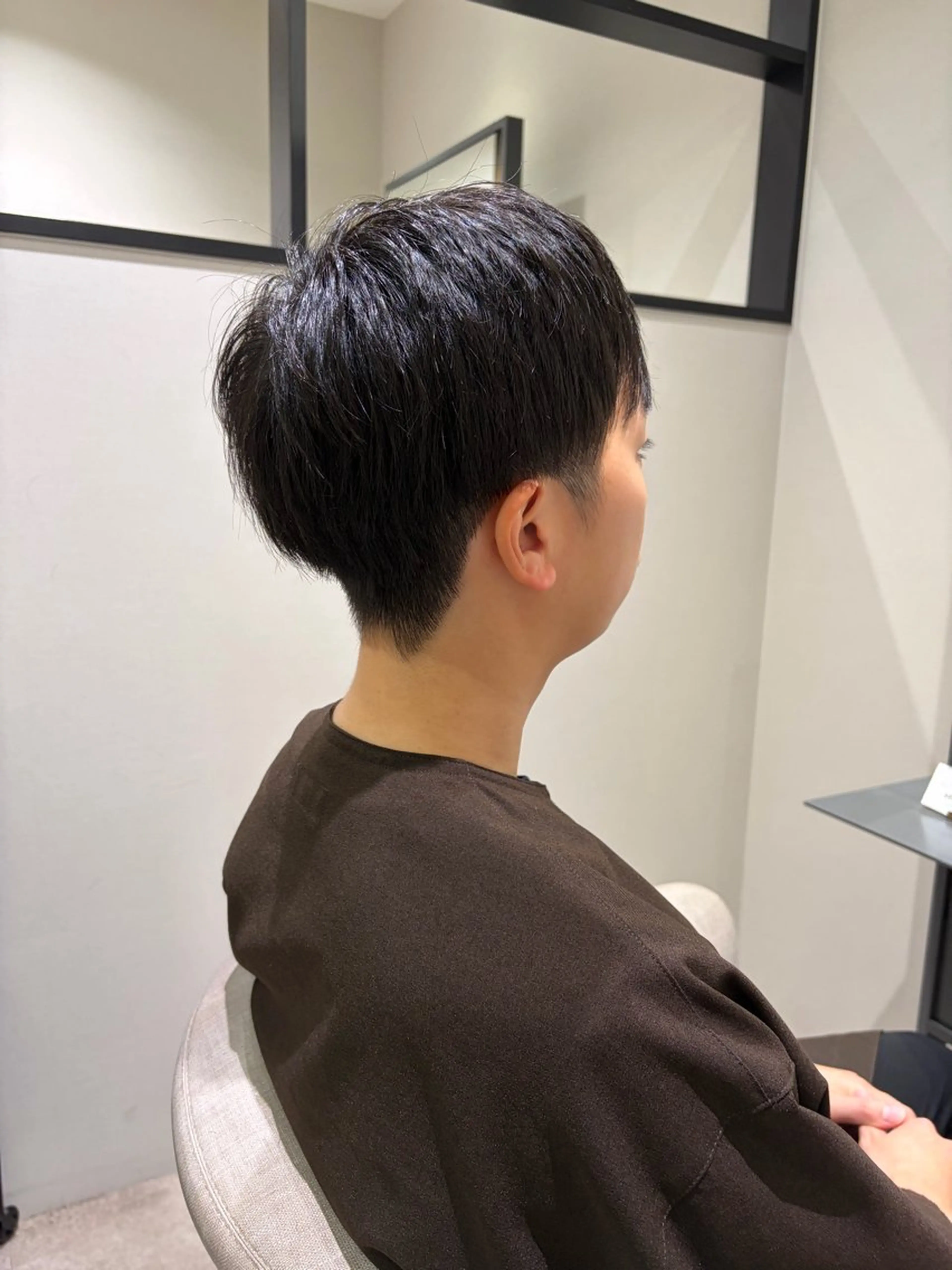 メンズ カット 平日カットモデル 高岡/山崎開世のヘアスタイル