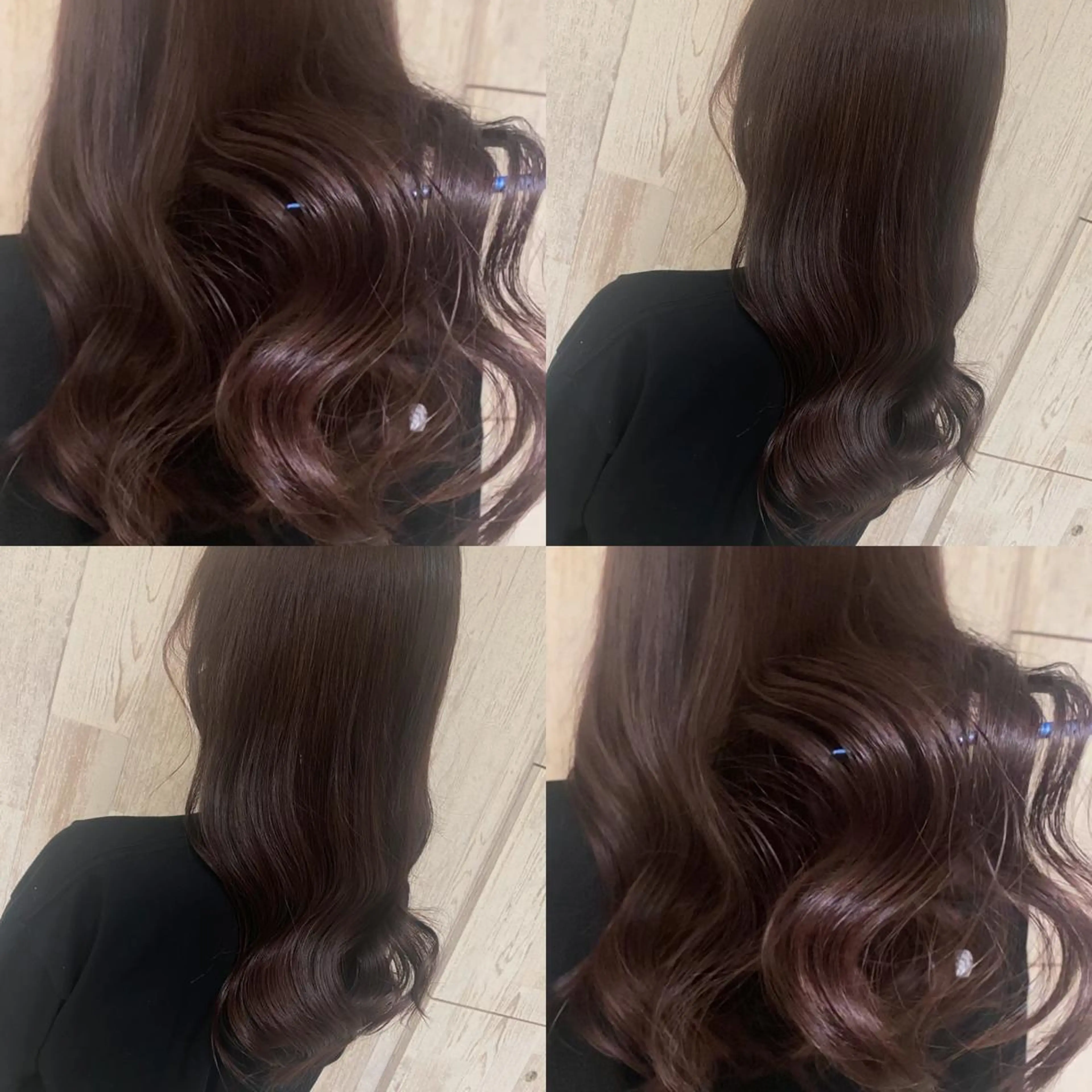 ロング カラー ブラウンカラー ラベンダーカラー 🌼NAMI 🌼のヘアスタイル