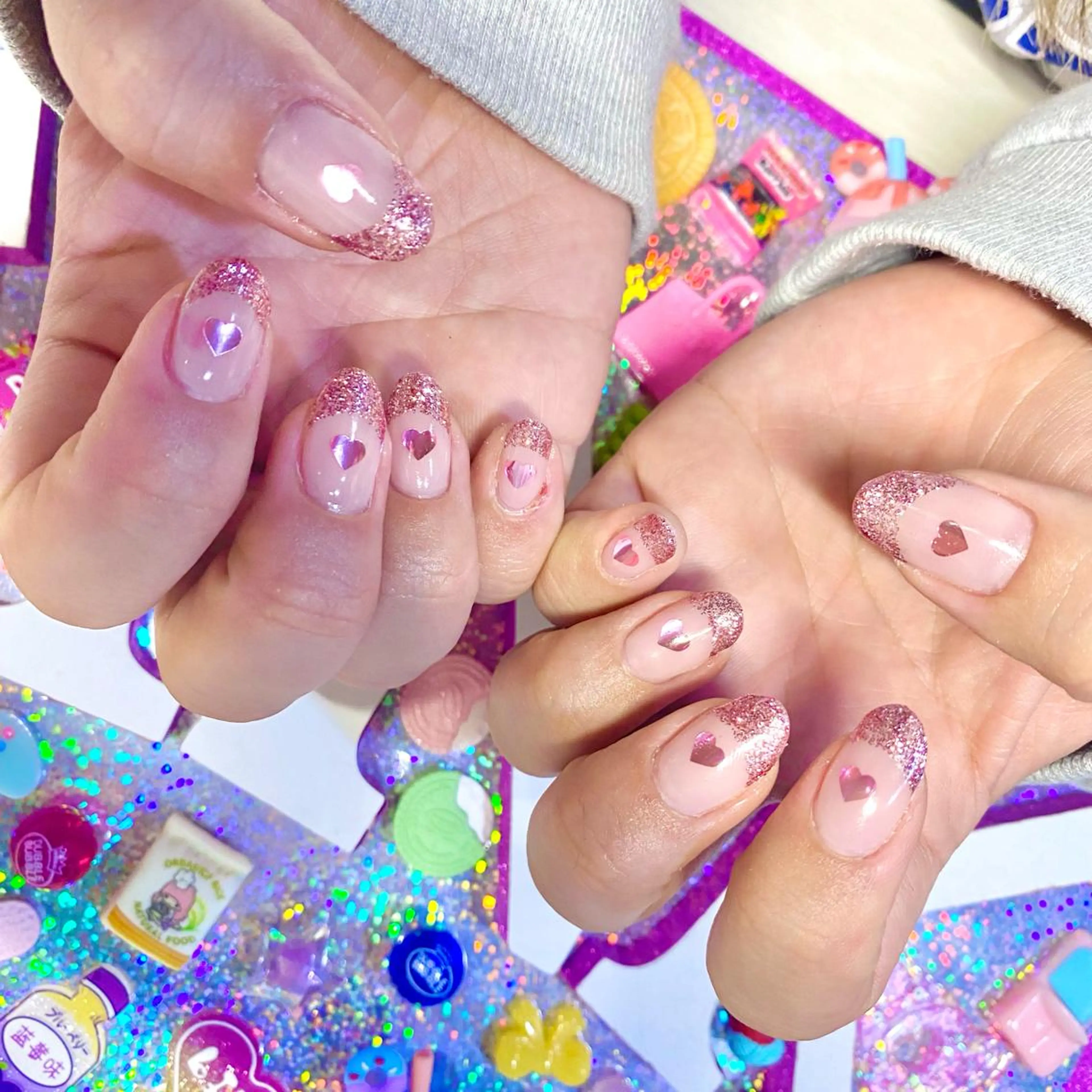 ネイル アートネイル クリアネイル ジェルネイル ニュアンスネイル オフィスネイル 8appy YUKITIN.Bのネイルデザイン