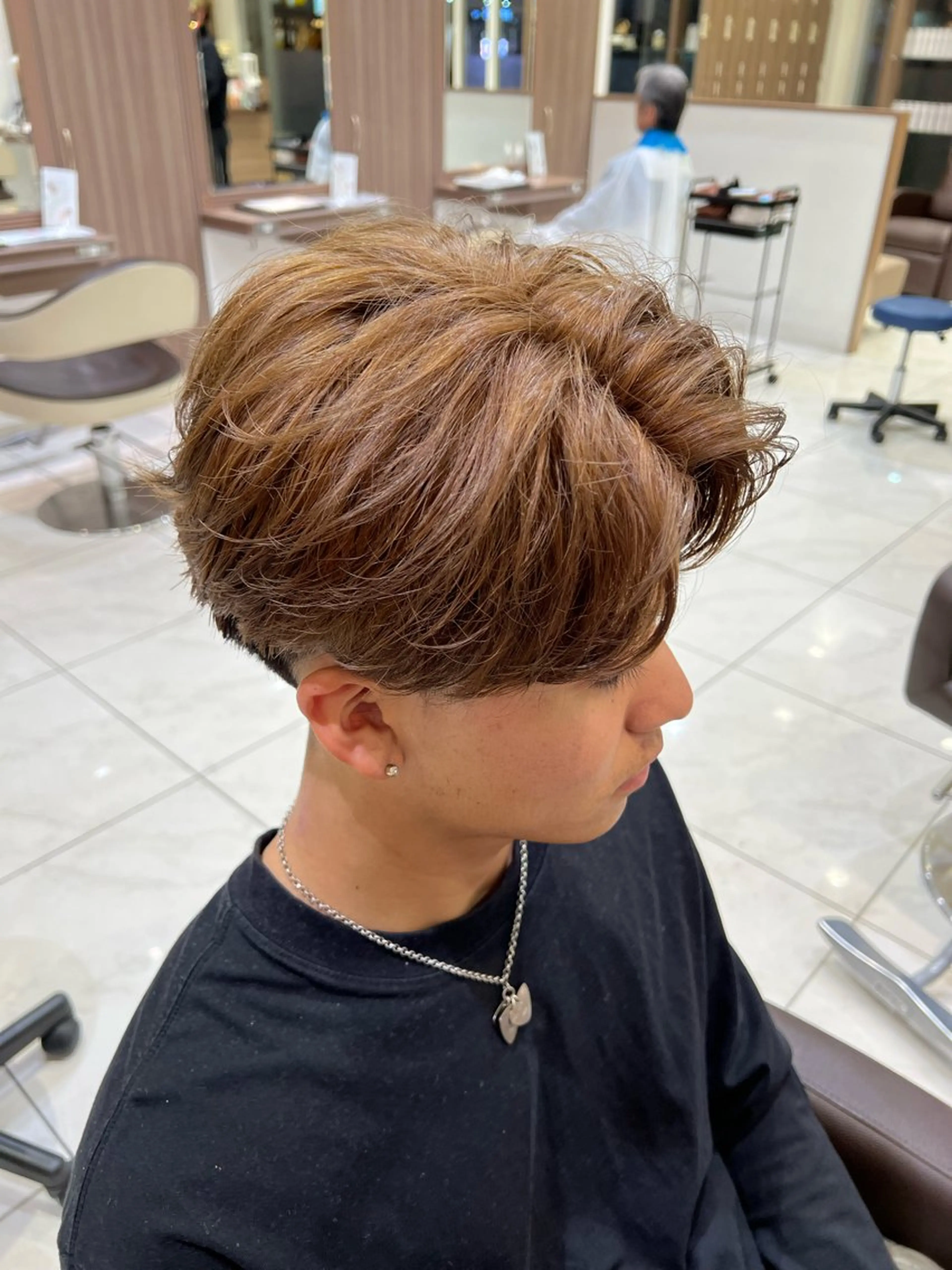 パーマ メンズ カット パーマ メンズ似合わせ特化/ 縮毛矯正/佐野友尉のヘアスタイル