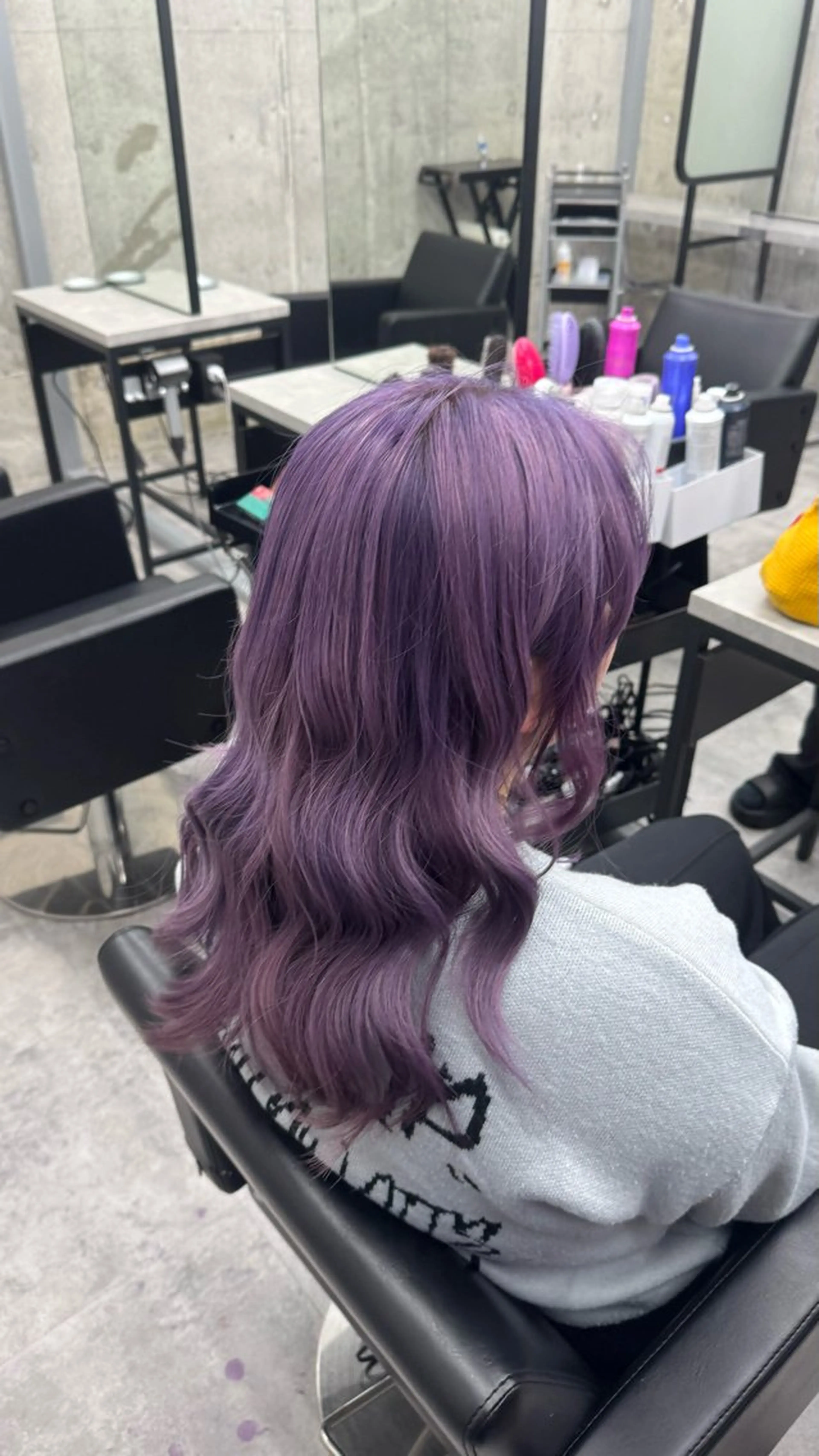 セミロング ヘアカラー 池袋/カラー/ リオナのヘアスタイル