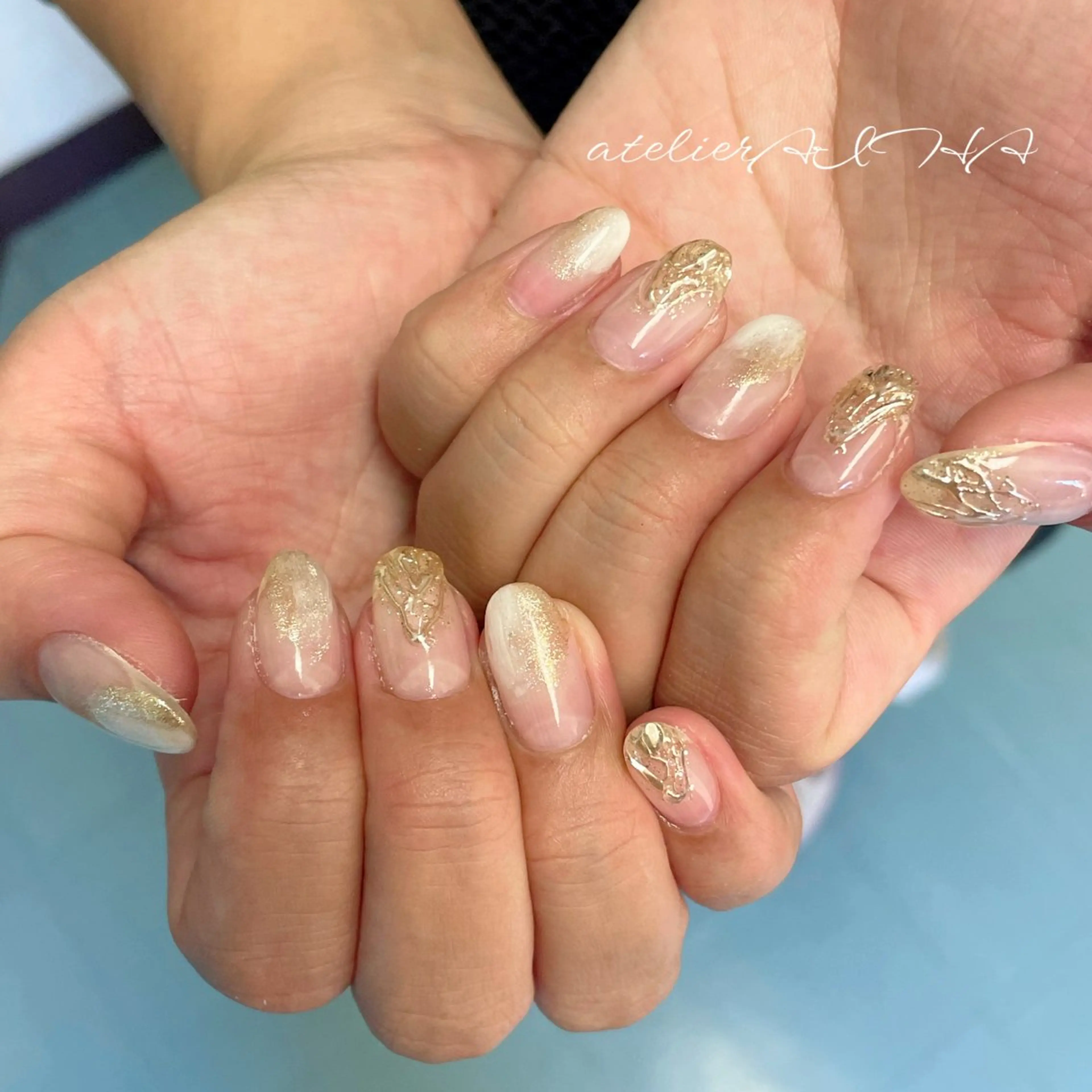 ネイル ハンドネイル アトリエAIHA★ フィルイン推奨サロンのネイルデザイン