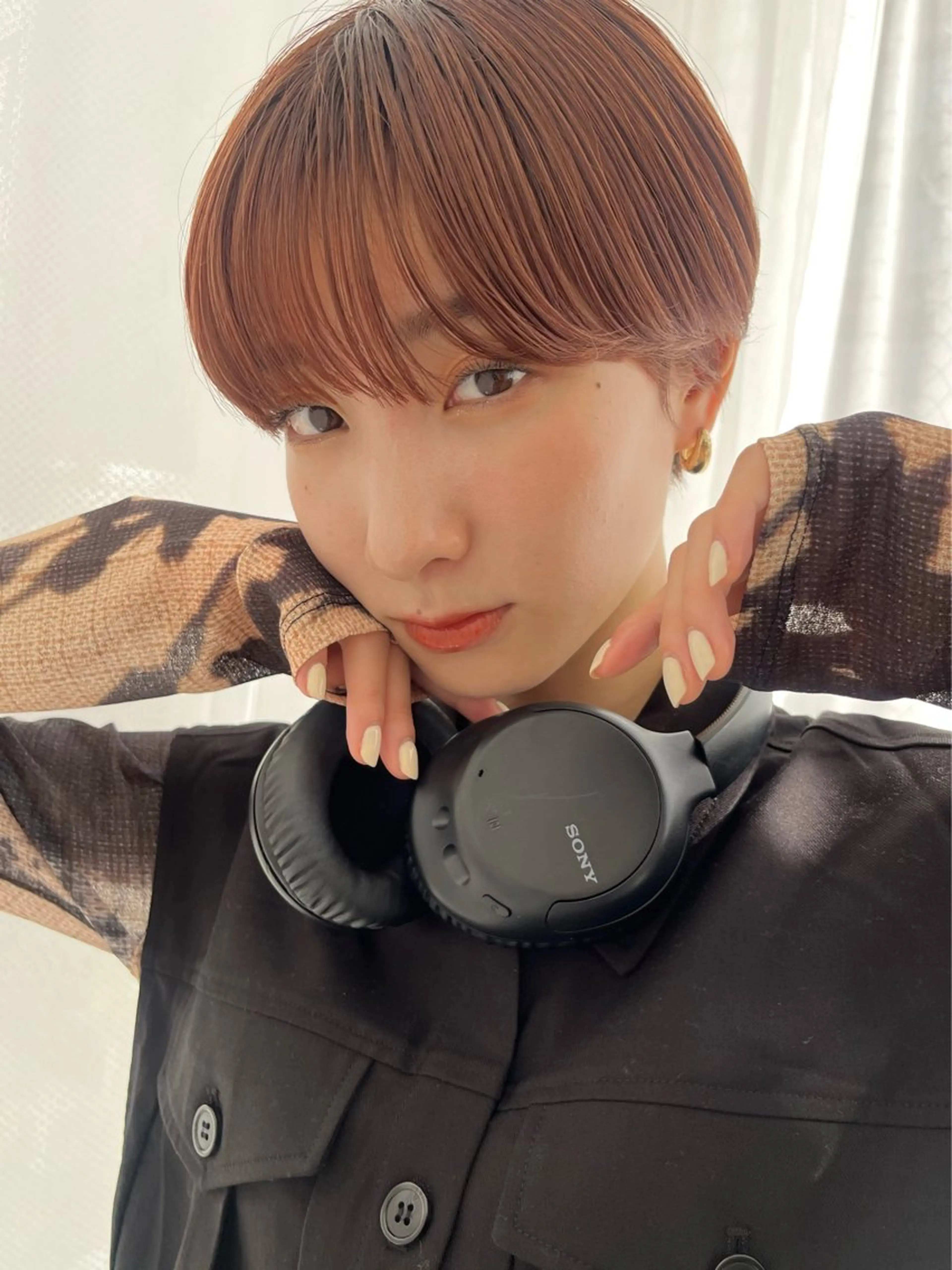 ショート カラー ショートヘア カット ヘアカラー トリートメント SOYON 🤍CHIZU🤍.のヘアスタイル