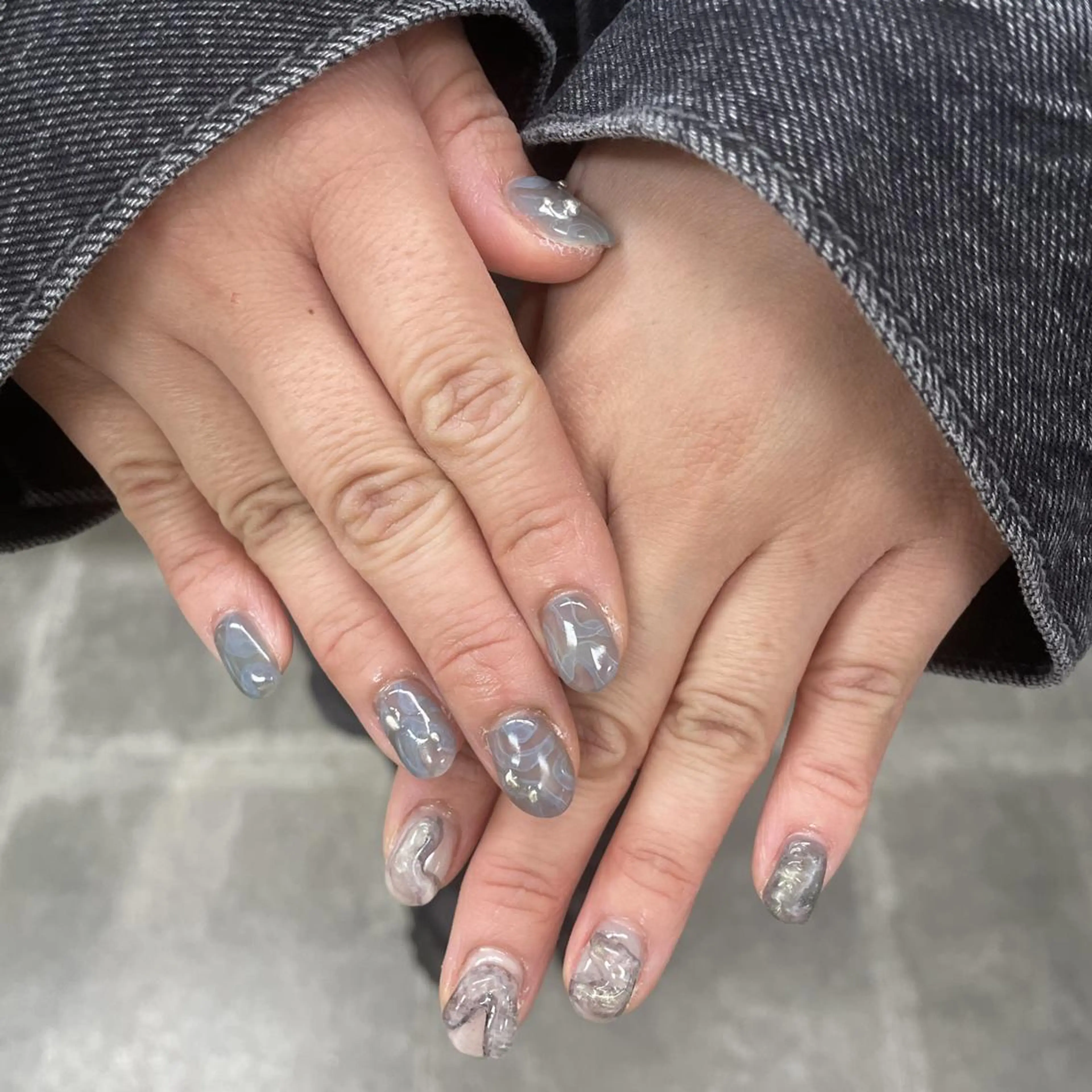 ネイル アートネイル ジェルネイル キラキラネイル ニュアンスネイル スカルプネイル nailstudio eviz新宿店のネイルデザイン