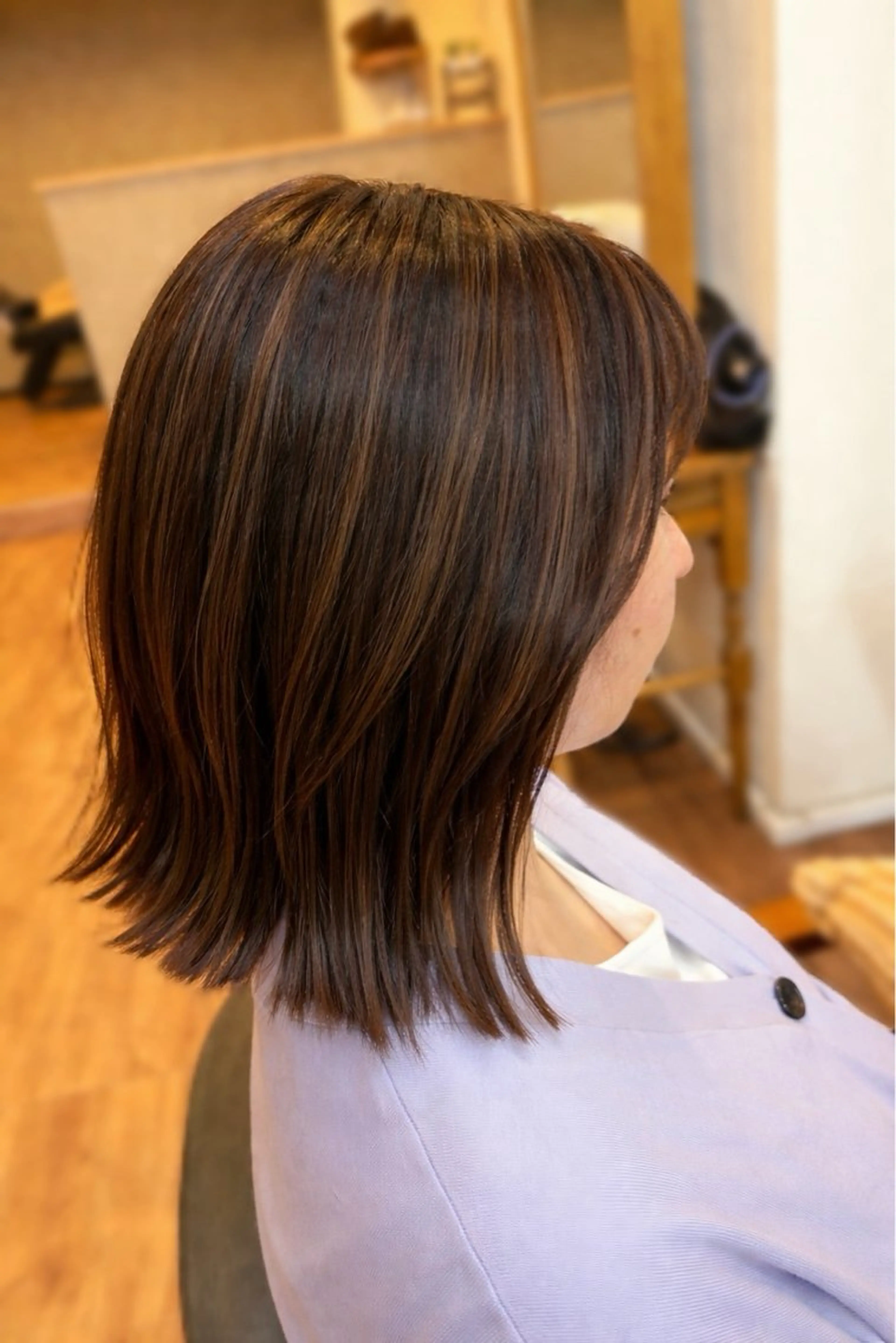 ミディアム 野呂 隼人のヘアスタイル