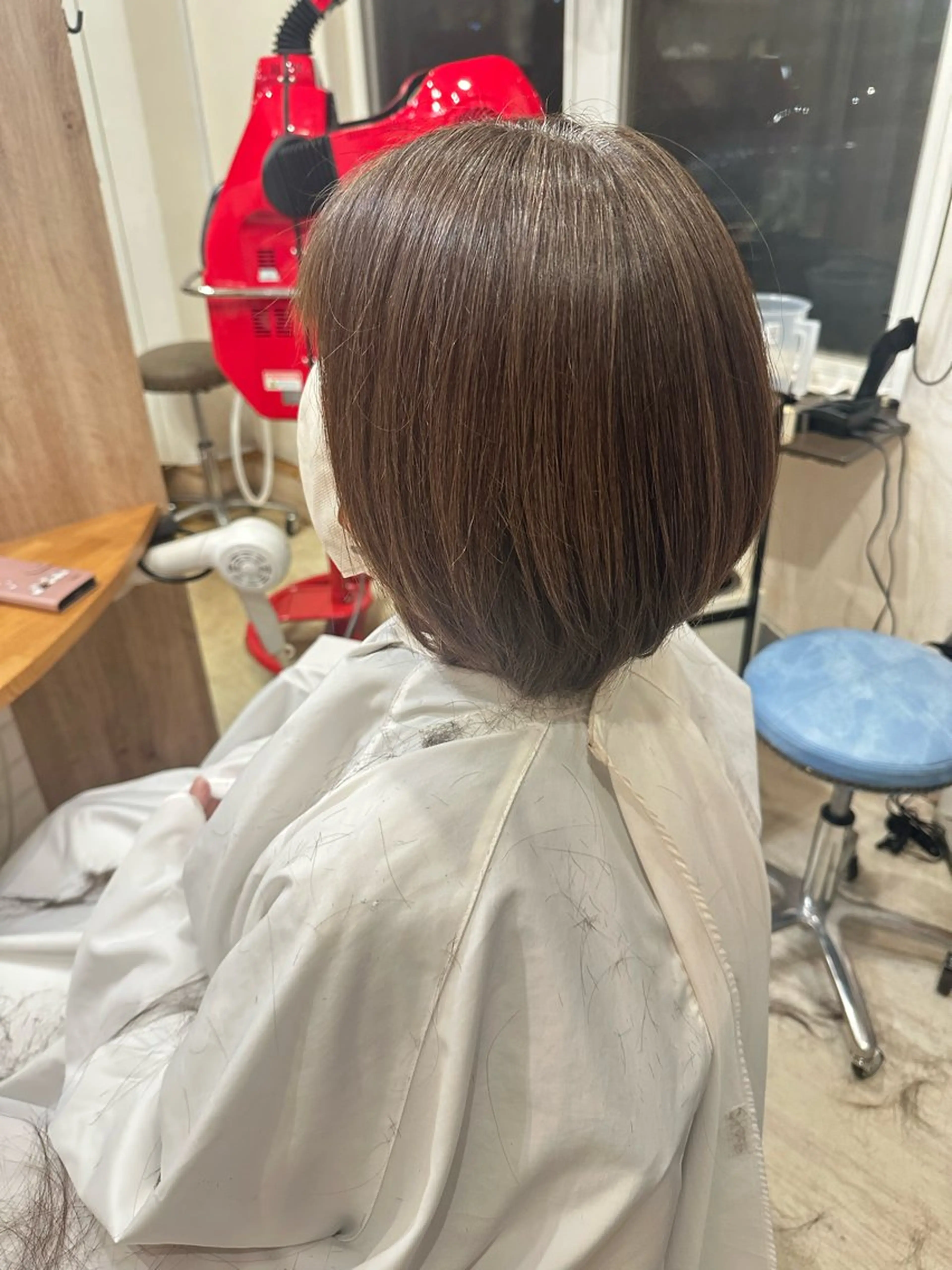 ミディアム レイヤーカット 艶カラー/中明度 /ｈｏｎａｍｉのヘアスタイル