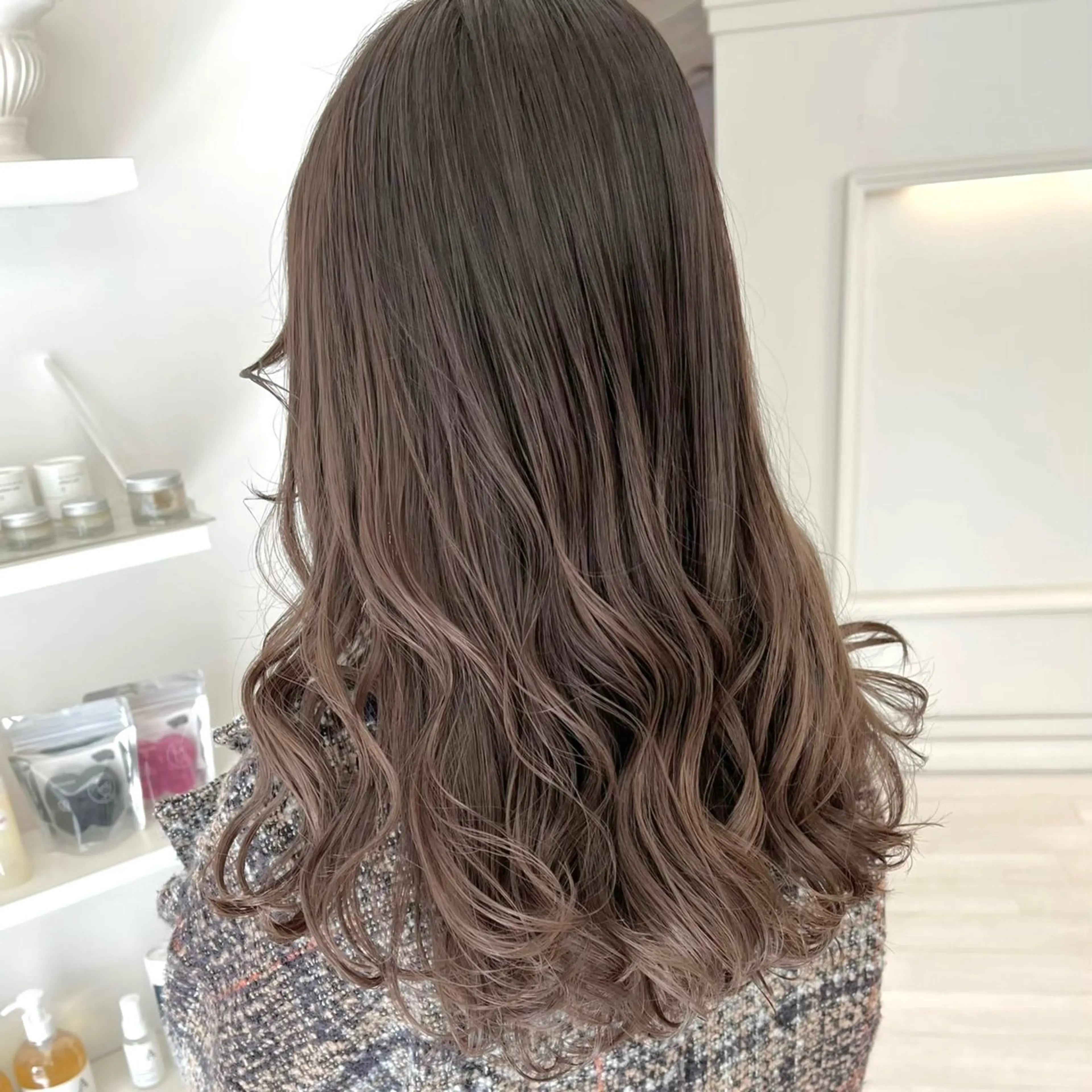 ロング カラー ヘアカラー ParveMix￤ 大賀さつき🍨🤍のヘアスタイル