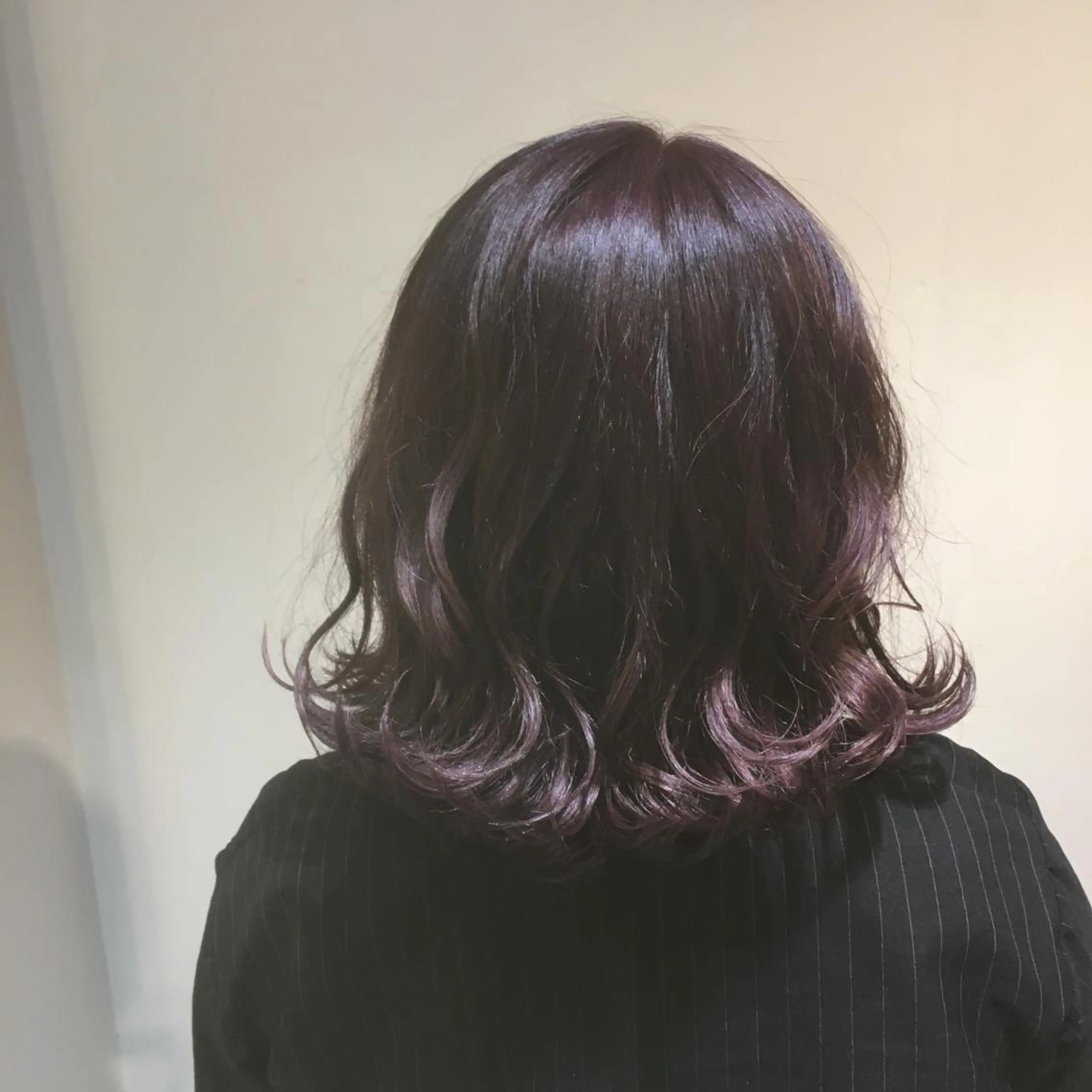 ミディアム カラー カット ヘアカラー トリートメント しのはら まどかのヘアスタイル