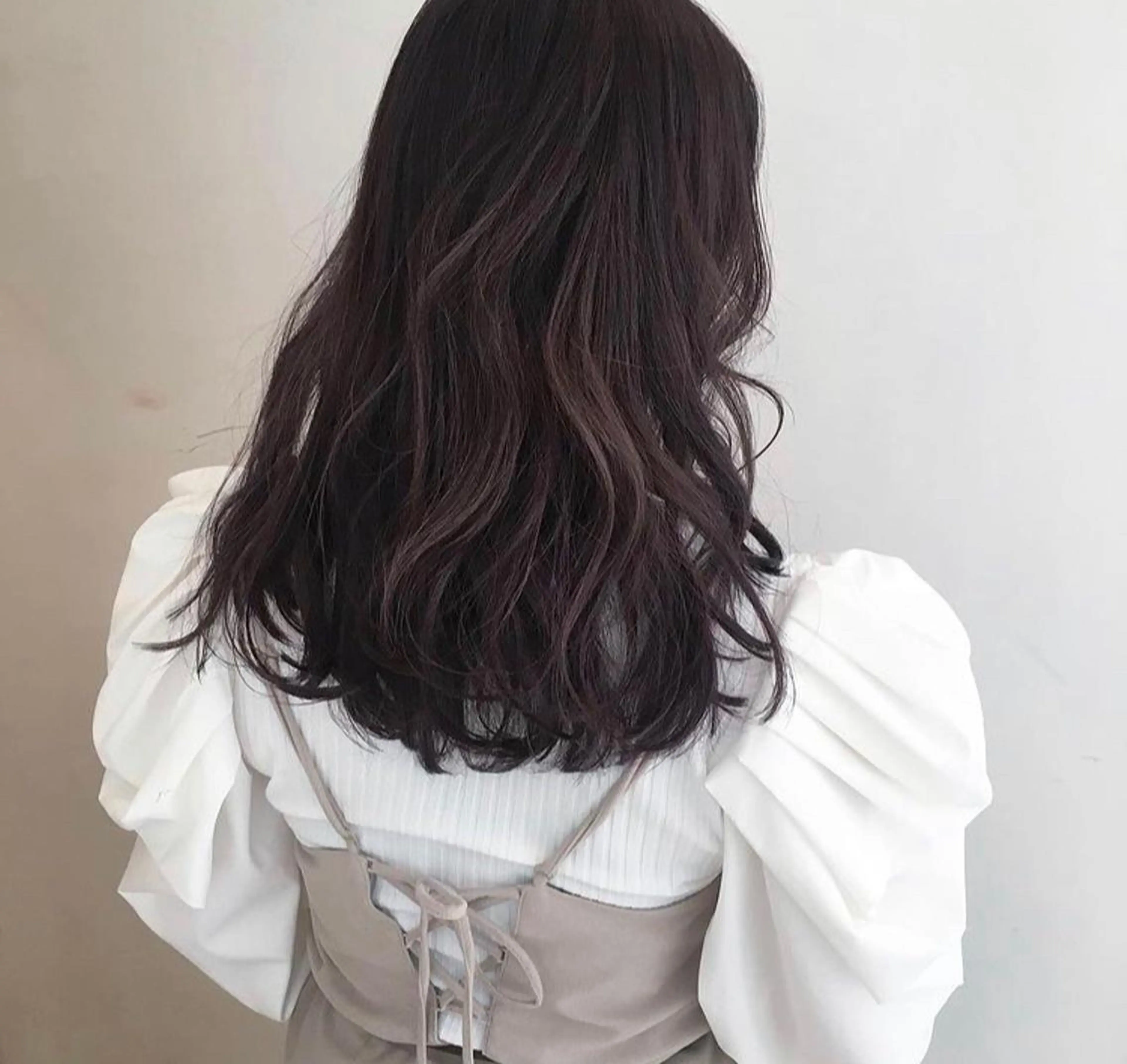 セミロング カラー mizu kiのヘアスタイル