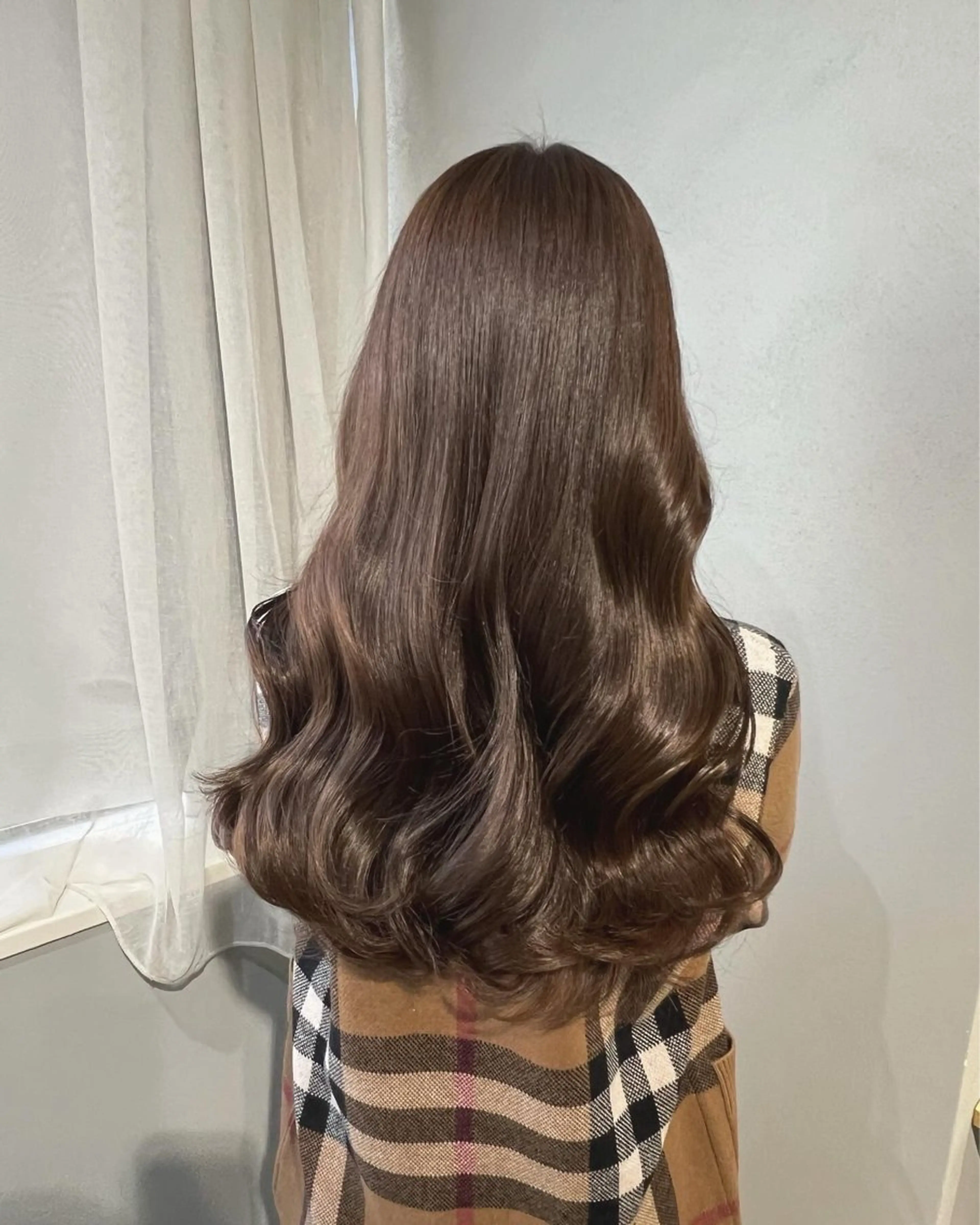 ロング カラー カット ヘアカラー トリートメント akane/ボブ /ブラウンベージュのヘアスタイル