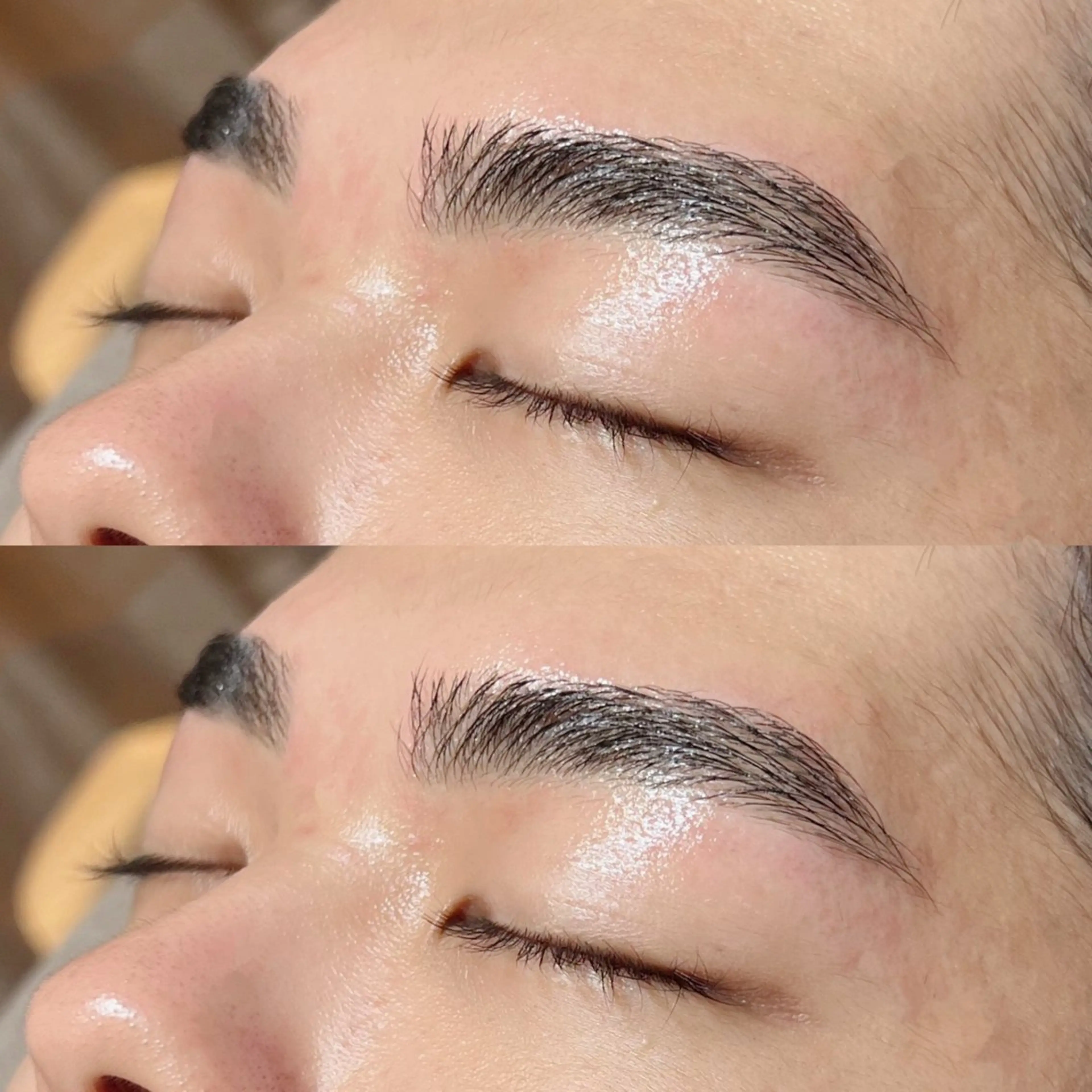 アイブロウ メンズアイブロウ 眉毛ワックス脱毛 CREA 今野 ⟡.·のマツエク・マツパデザイン