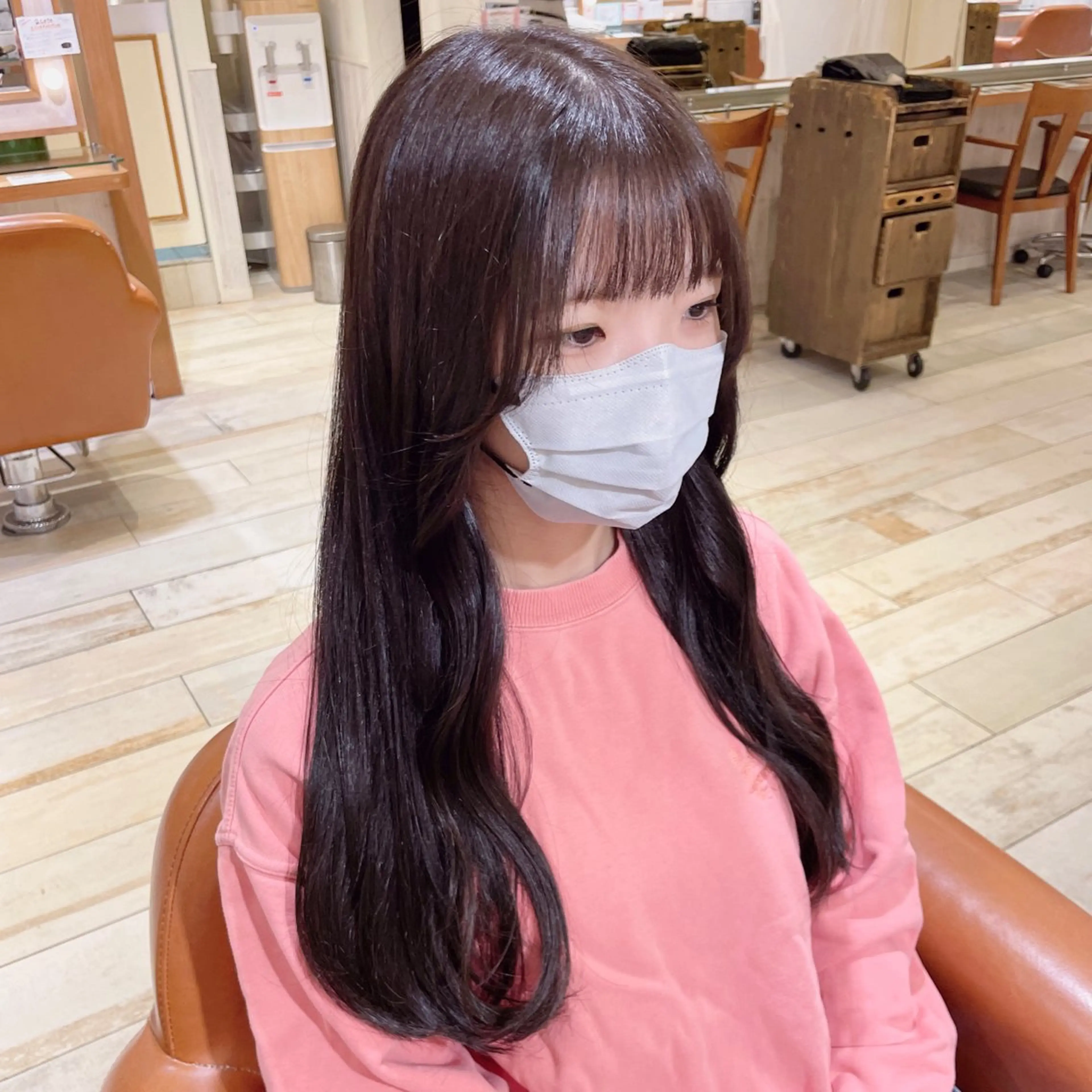 ロング カラー ブラウンカラー ラベンダーカラー カット ヘアカラー 🎀菊池ほのか🎀 girlystyleのヘアスタイル