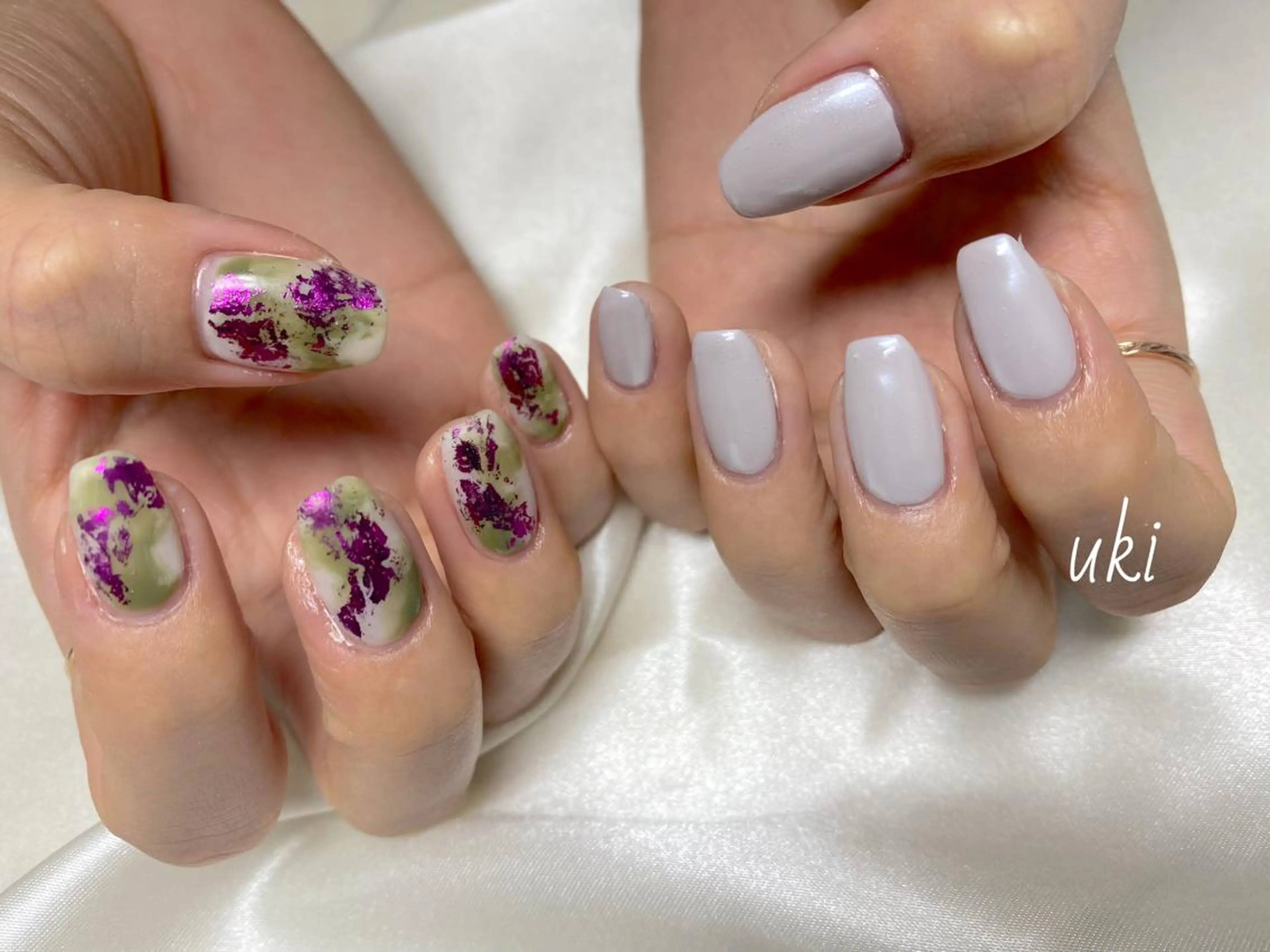 ネイル ハンドネイル Ameri nail /UKIのネイルデザイン