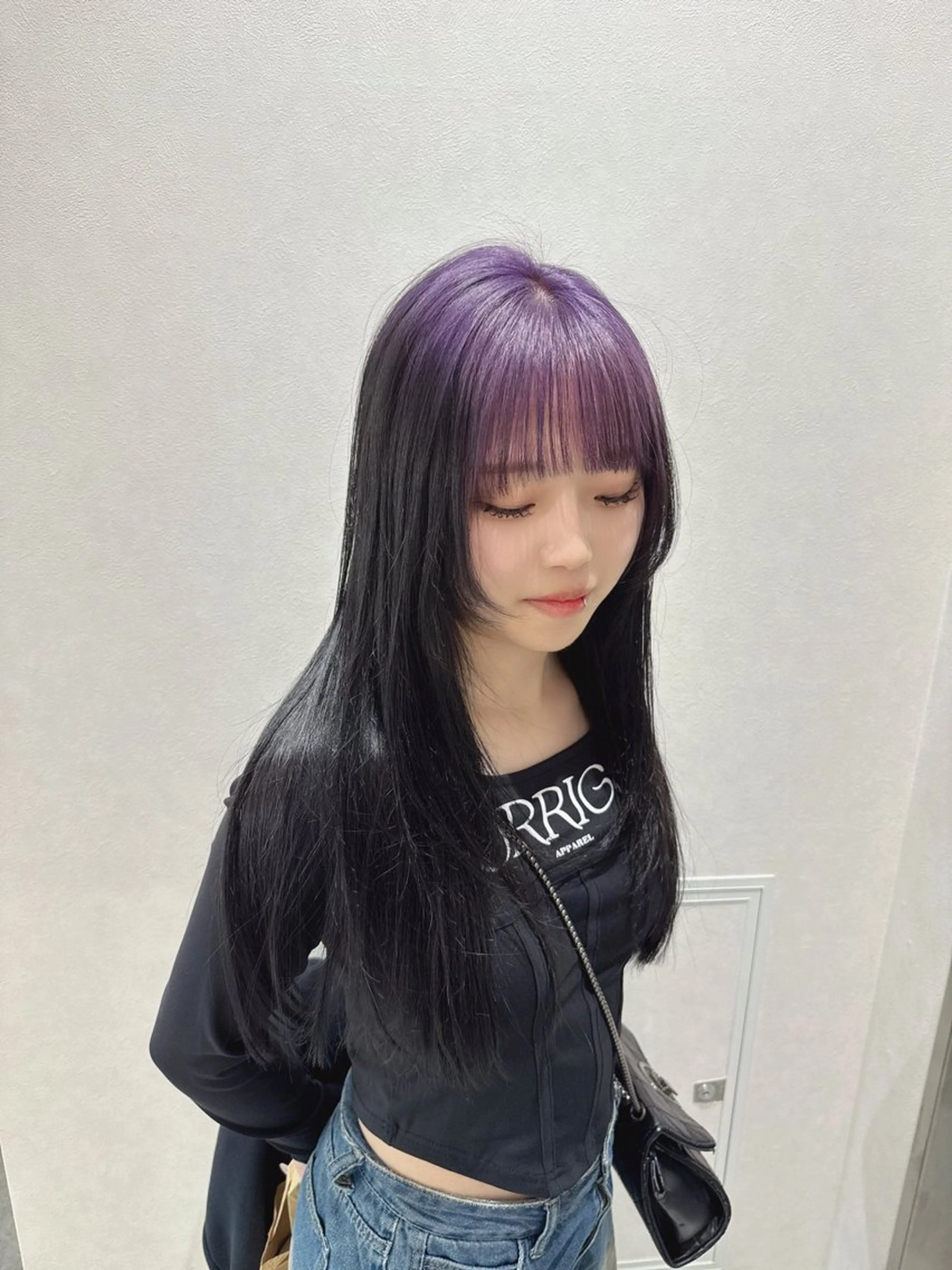 セミロング カラー カット ヘアカラー トリートメント 𝐑𝐲𝐮𝐤𝐢 【店長】ALEAPのヘアスタイル