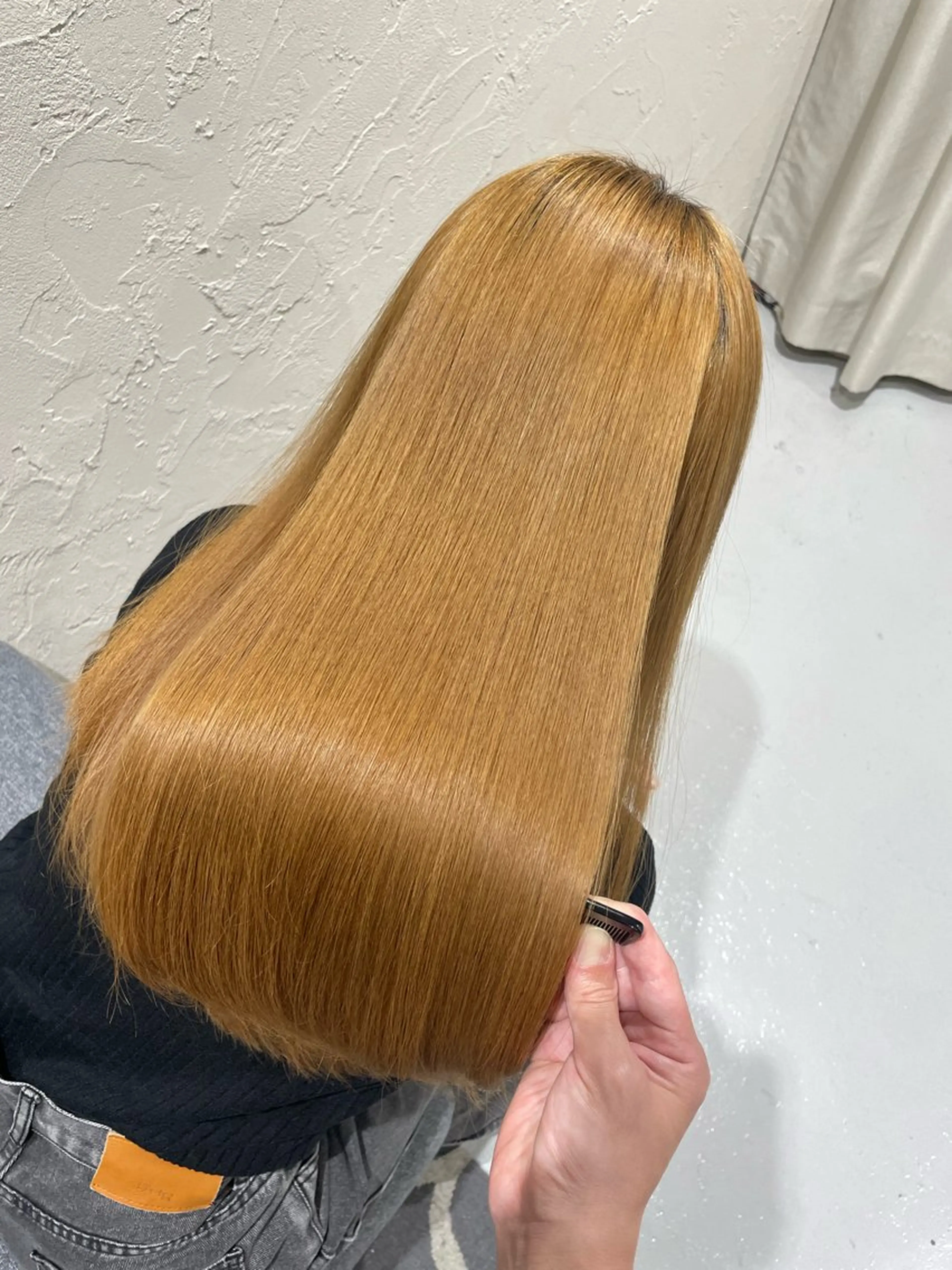 ロング ヘアカラー トリートメント 永井龍🫧金山🫧 徒歩1分🚶のヘアスタイル